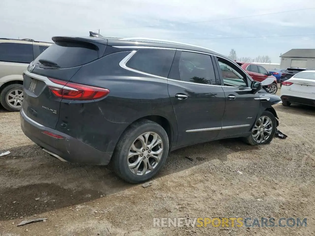 3 Фотография поврежденного автомобиля 5GAEVCKW3KJ103082 BUICK ENCLAVE 2019