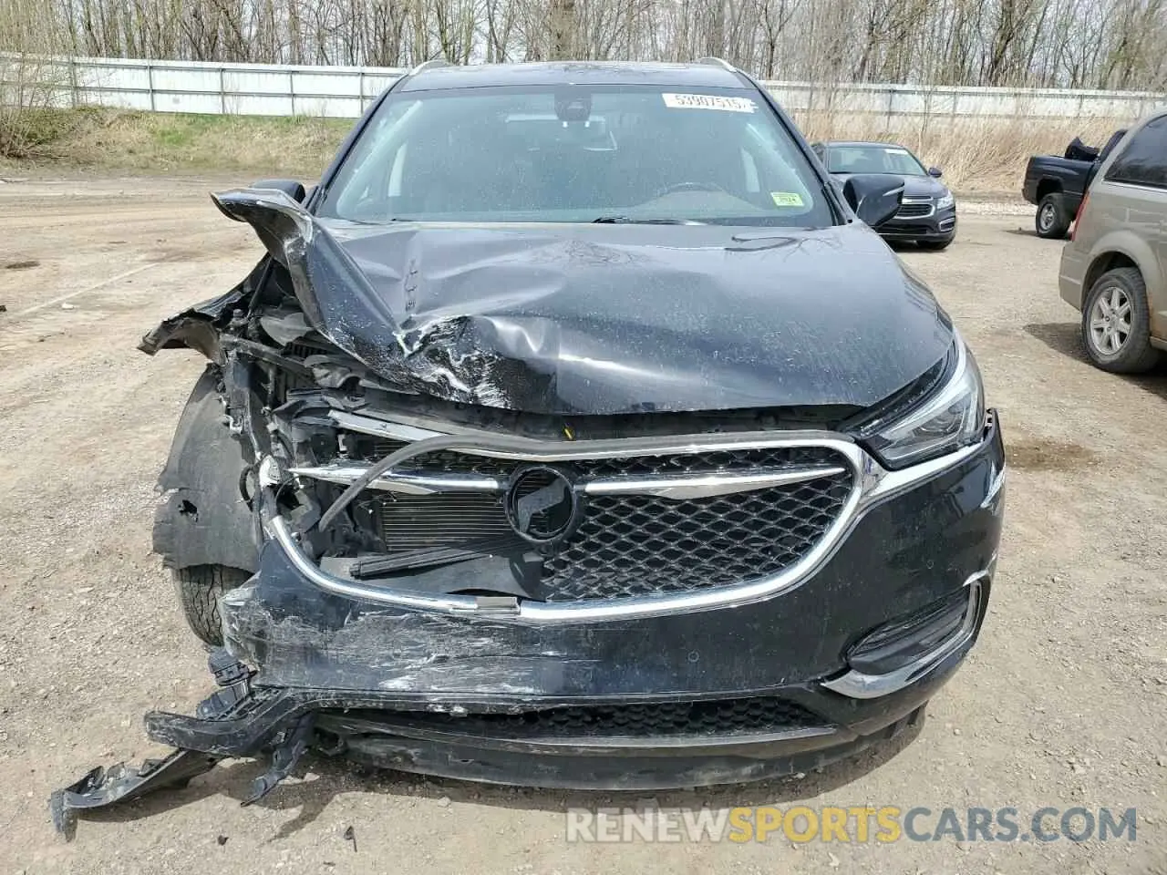 5 Фотография поврежденного автомобиля 5GAEVCKW3KJ103082 BUICK ENCLAVE 2019