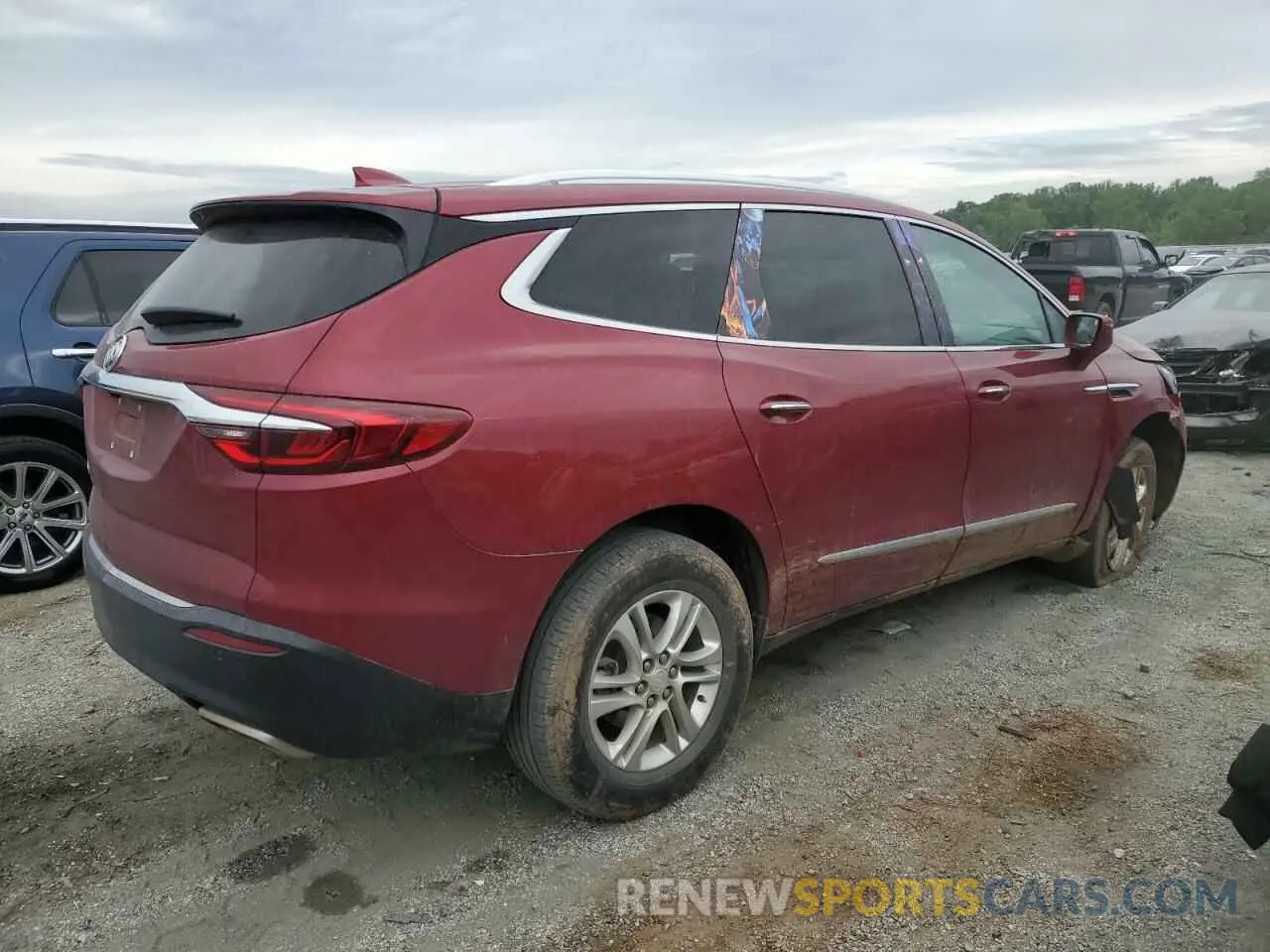 3 Фотография поврежденного автомобиля 5GAERBKW0LJ307273 BUICK ENCLAVE 2020