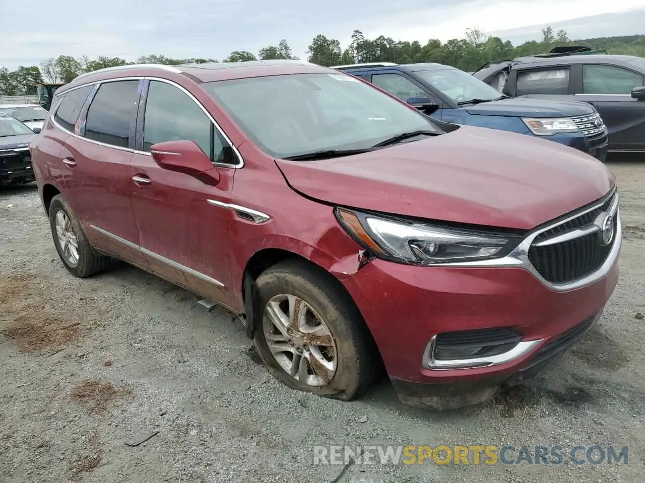 4 Фотография поврежденного автомобиля 5GAERBKW0LJ307273 BUICK ENCLAVE 2020