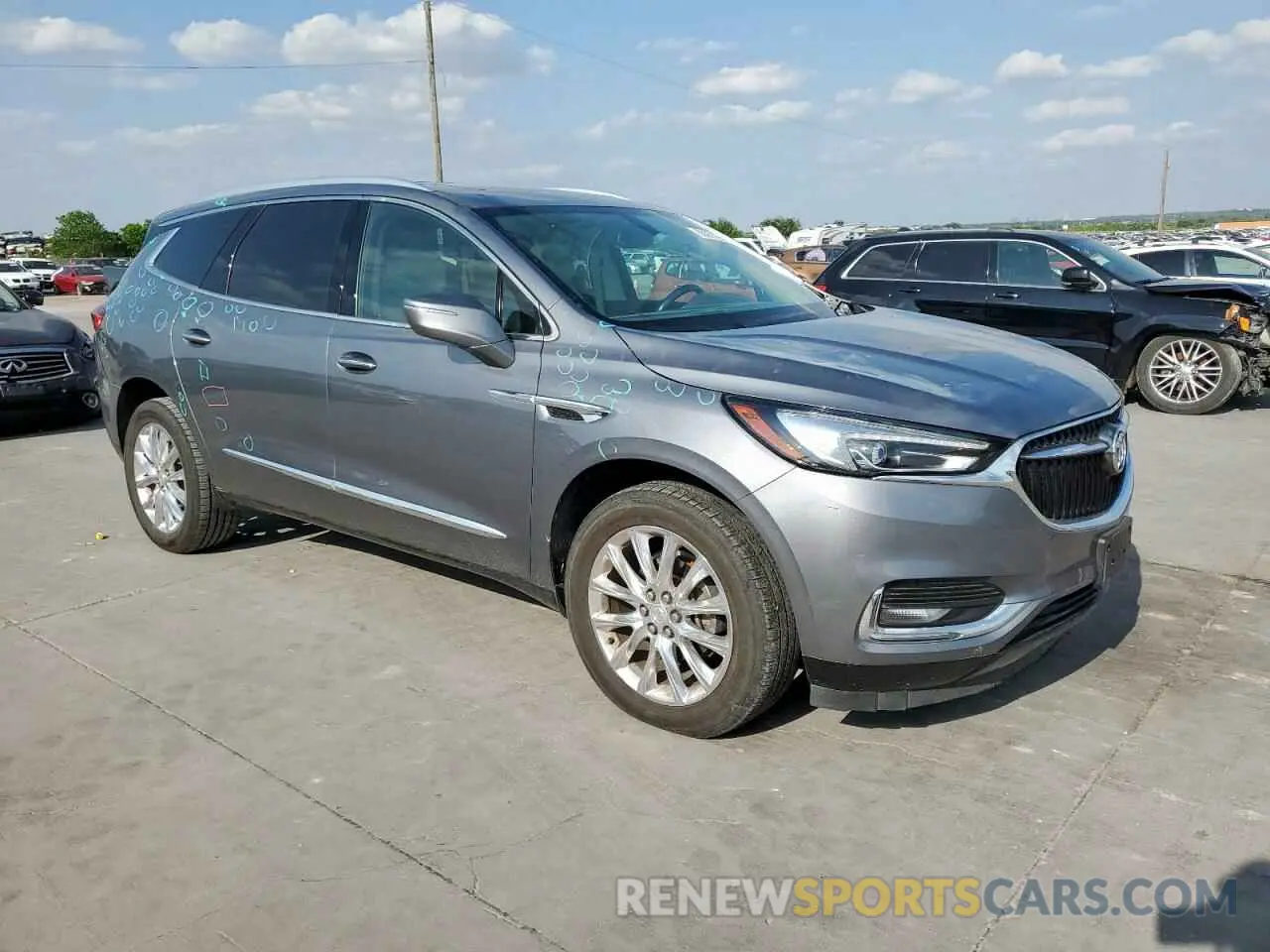 4 Фотография поврежденного автомобиля 5GAERBKW4LJ175523 BUICK ENCLAVE 2020