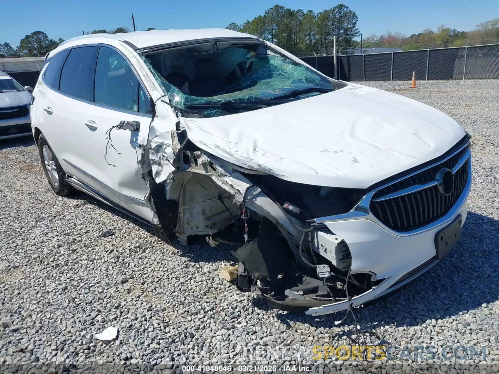 1 Photograph of a damaged car 5GAERBKW7LJ201659 BUICK ENCLAVE 2020