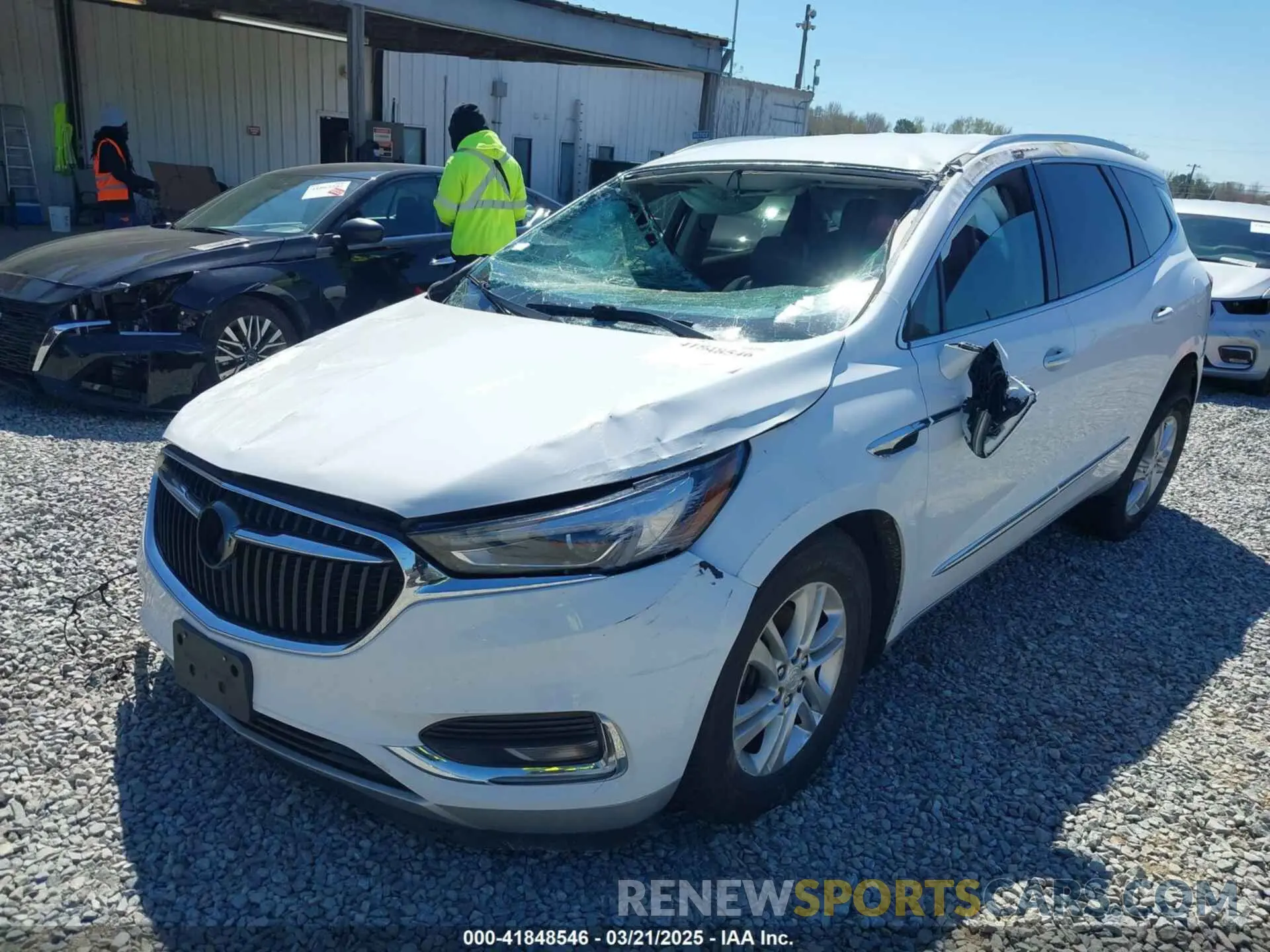 2 Photograph of a damaged car 5GAERBKW7LJ201659 BUICK ENCLAVE 2020
