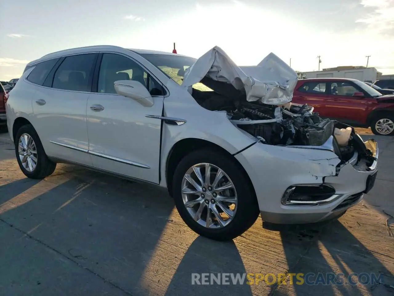 4 Photograph of a damaged car 5GAERBKW7LJ202763 BUICK ENCLAVE 2020
