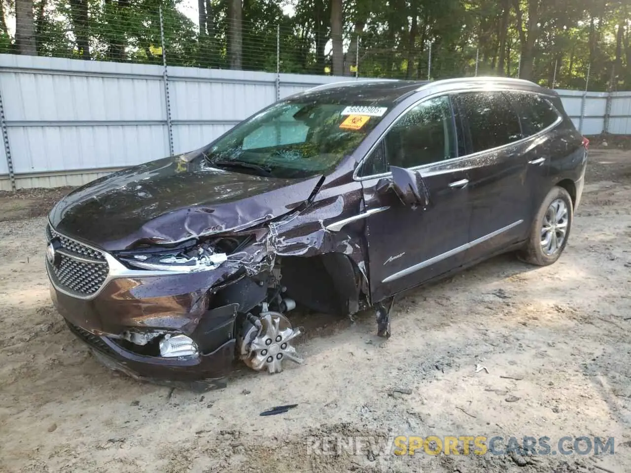 1 Фотография поврежденного автомобиля 5GAERDKW0LJ150260 BUICK ENCLAVE 2020