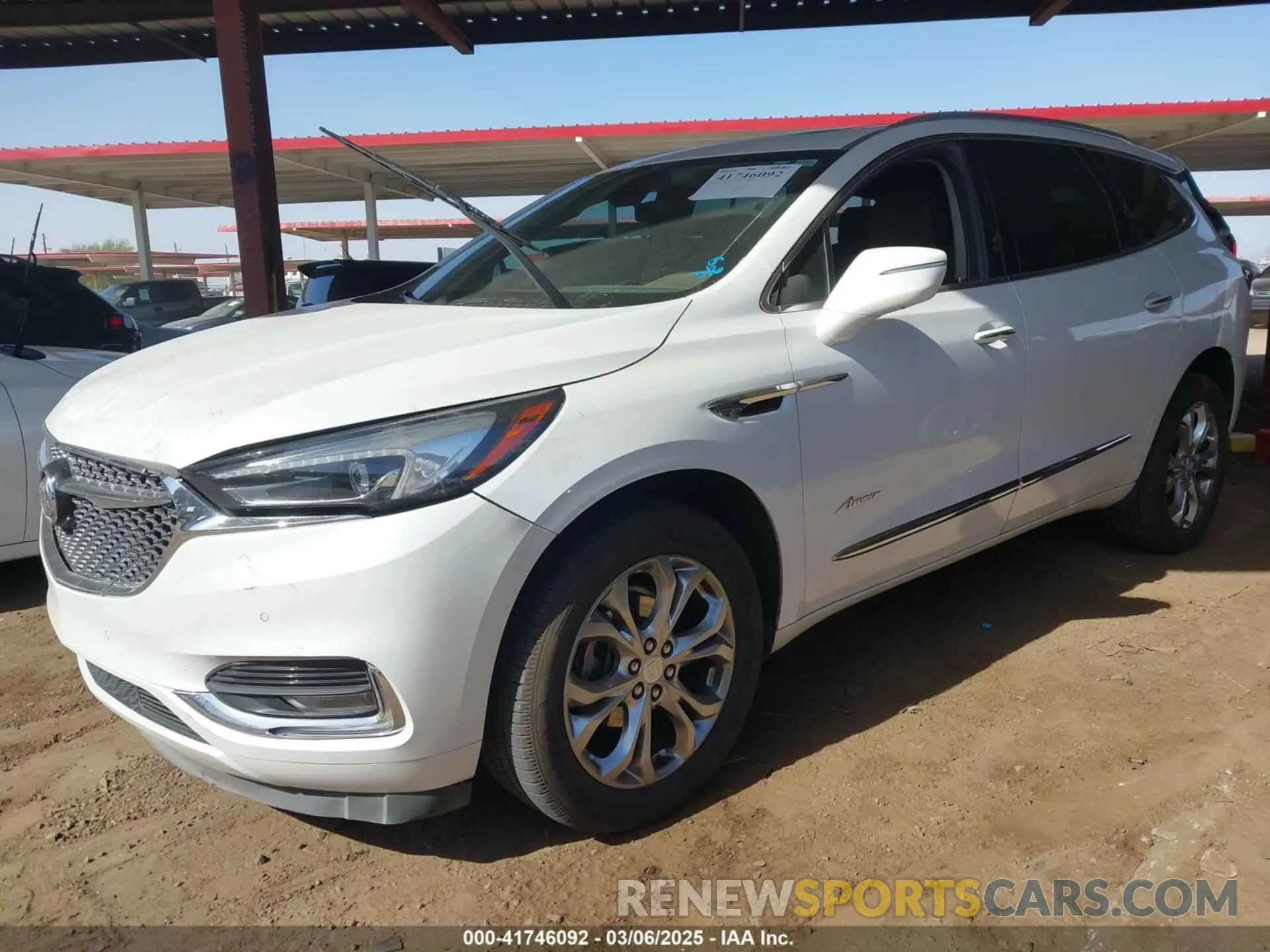 2 Photograph of a damaged car 5GAERDKW0LJ258250 BUICK ENCLAVE 2020