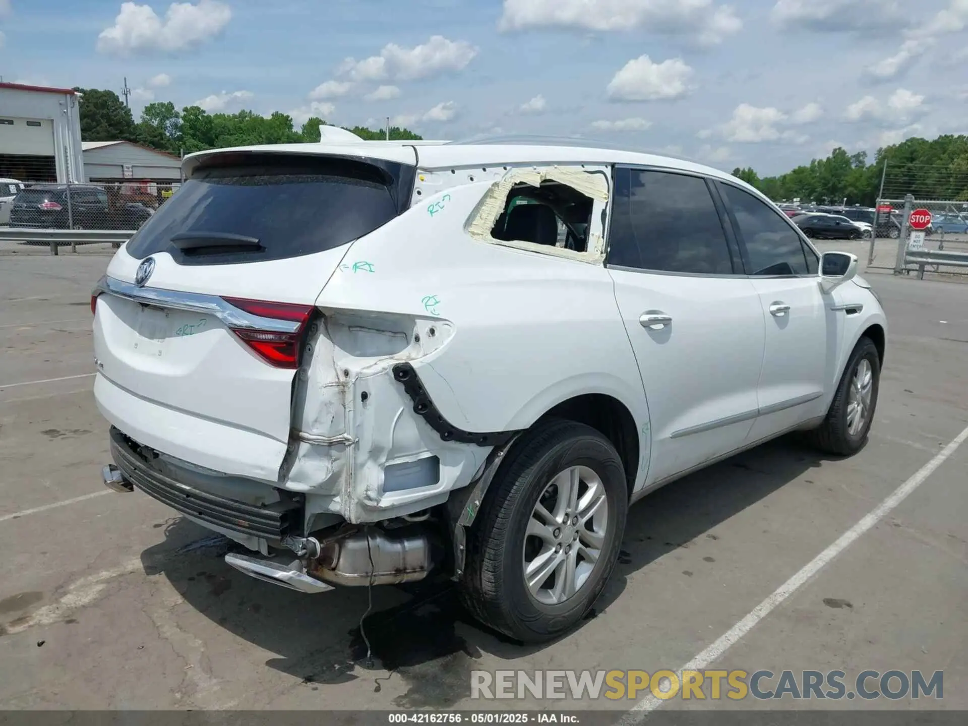 4 Фотография поврежденного автомобиля 5GAEVAKW0LJ136594 BUICK ENCLAVE 2020