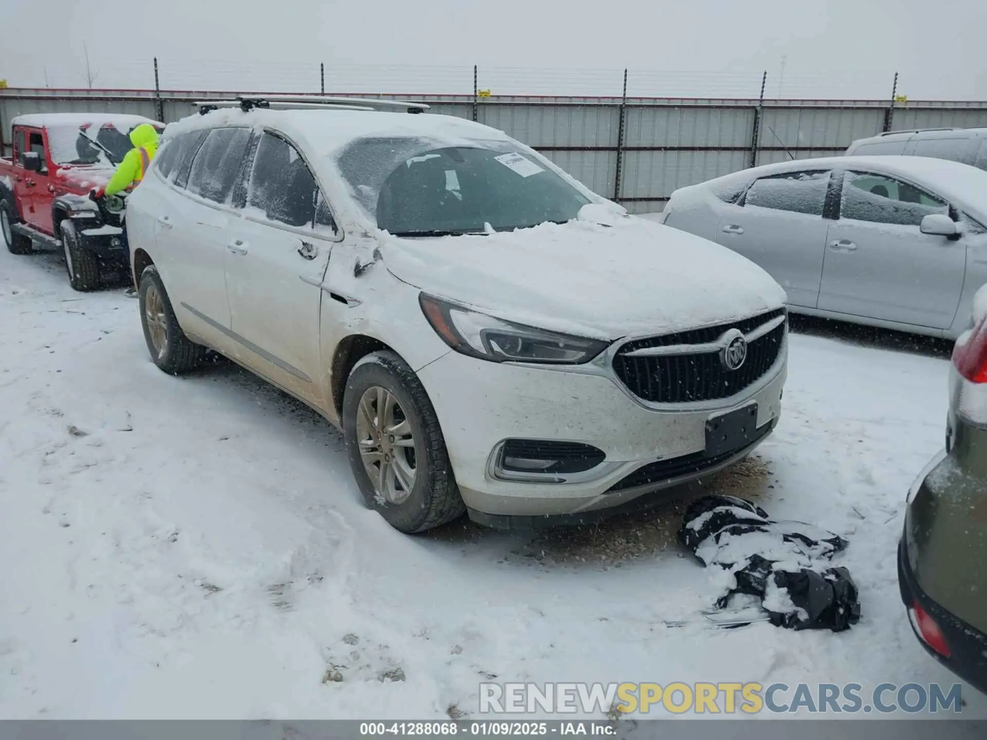 1 Photograph of a damaged car 5GAEVAKW1LJ218477 BUICK ENCLAVE 2020