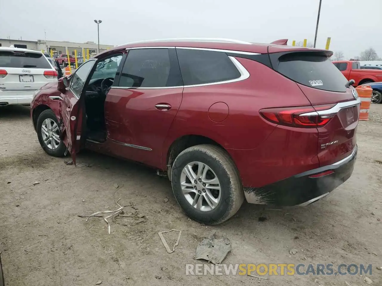 2 Фотография поврежденного автомобиля 5GAEVAKW5LJ117541 BUICK ENCLAVE 2020