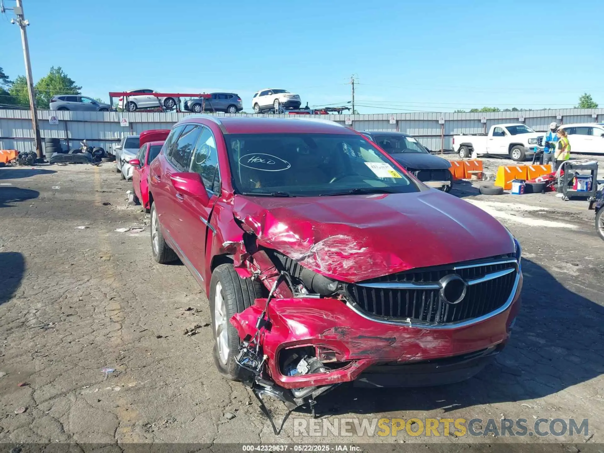 1 Фотография поврежденного автомобиля 5GAEVAKW6LJ172788 BUICK ENCLAVE 2020