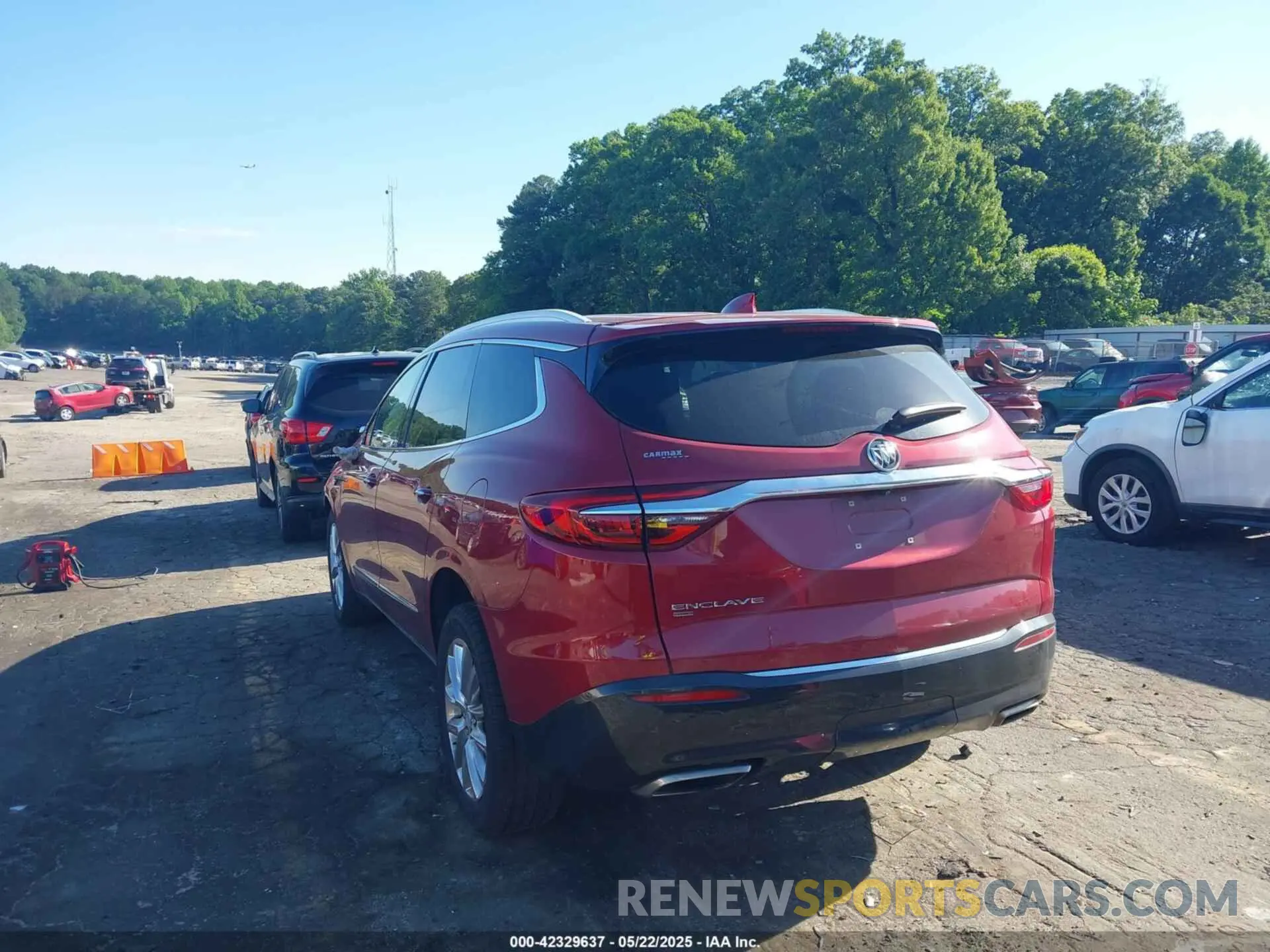 3 Фотография поврежденного автомобиля 5GAEVAKW6LJ172788 BUICK ENCLAVE 2020