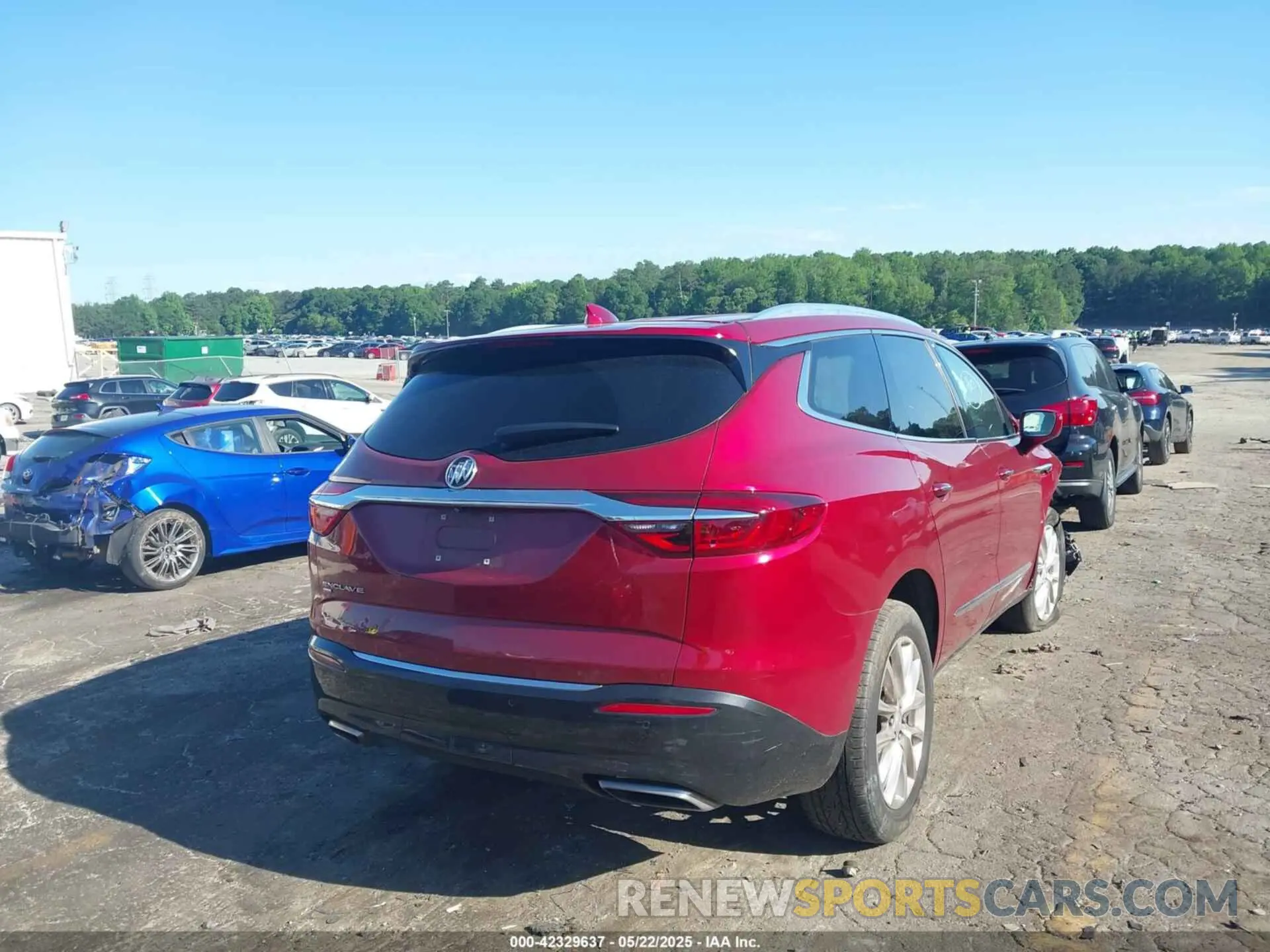 4 Фотография поврежденного автомобиля 5GAEVAKW6LJ172788 BUICK ENCLAVE 2020