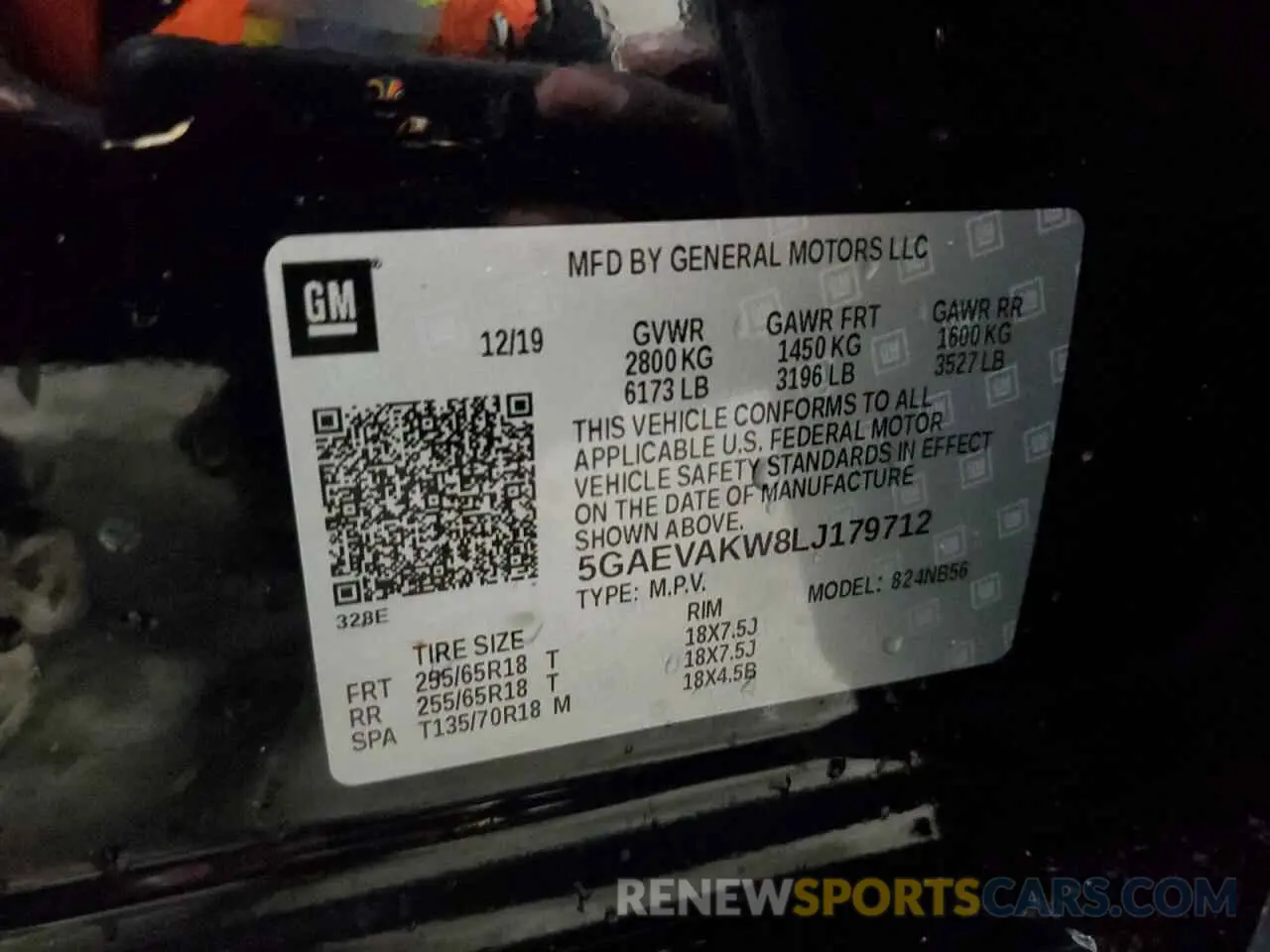 15 Фотография поврежденного автомобиля 5GAEVAKW8LJ179712 BUICK ENCLAVE 2020