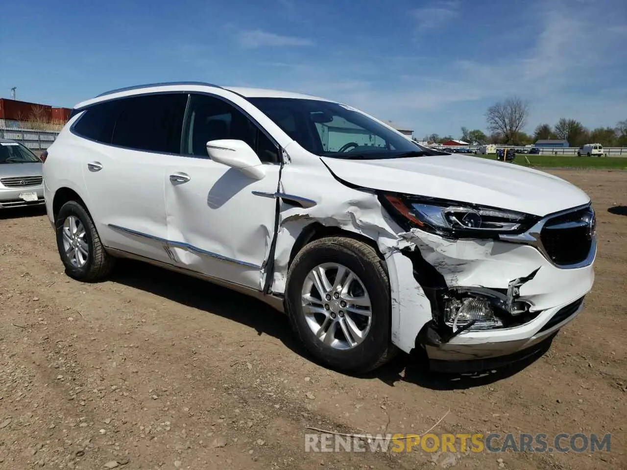 4 Photograph of a damaged car 5GAEVAKWXLJ318562 BUICK ENCLAVE 2020