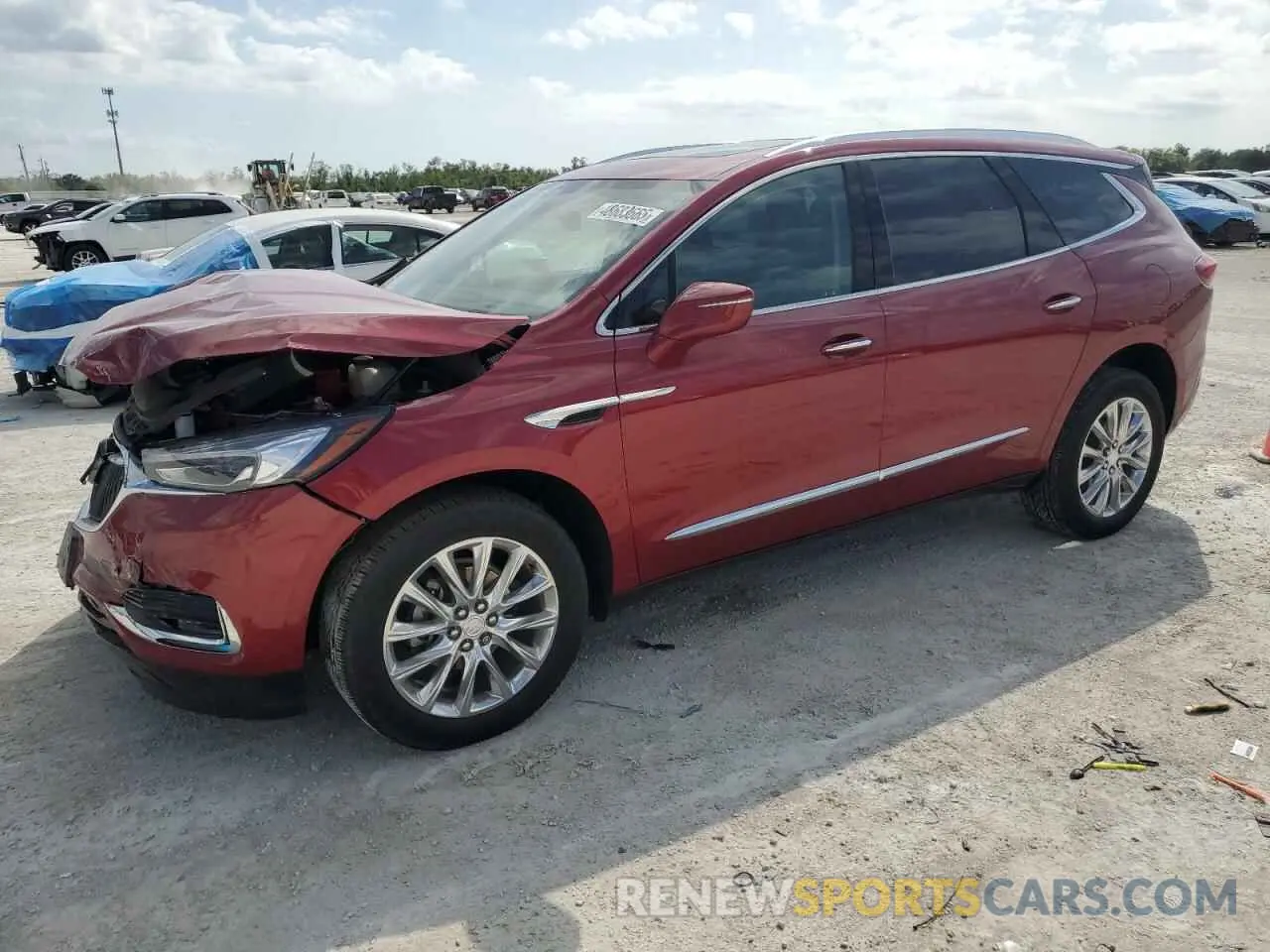 1 Фотография поврежденного автомобиля 5GAEVBKW4LJ211917 BUICK ENCLAVE 2020