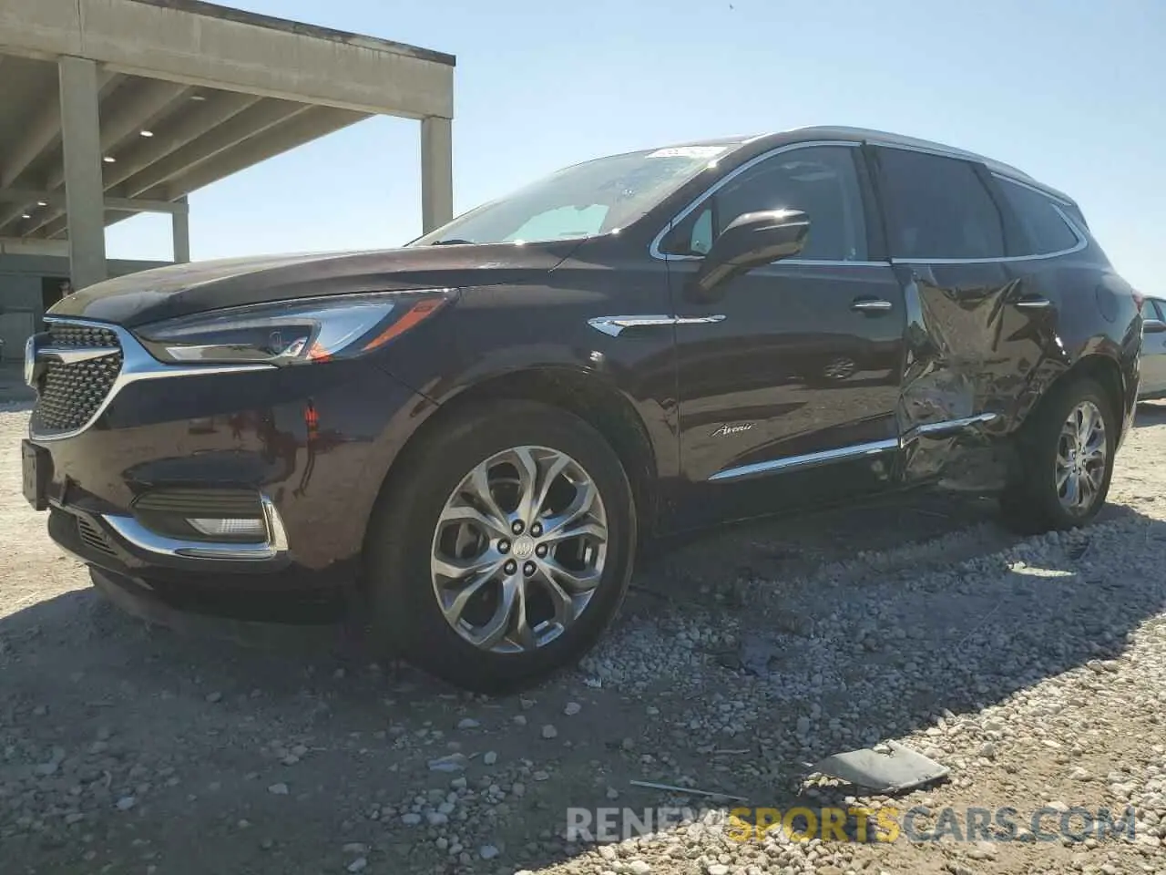 1 Photograph of a damaged car 5GAEVCKW1LJ249269 BUICK ENCLAVE 2020
