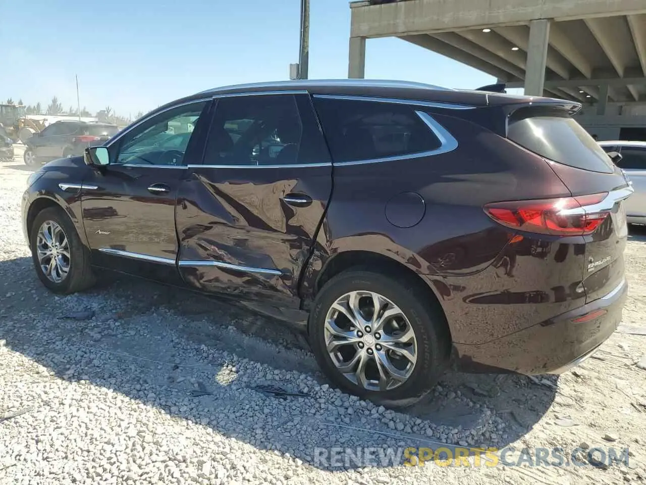 2 Photograph of a damaged car 5GAEVCKW1LJ249269 BUICK ENCLAVE 2020