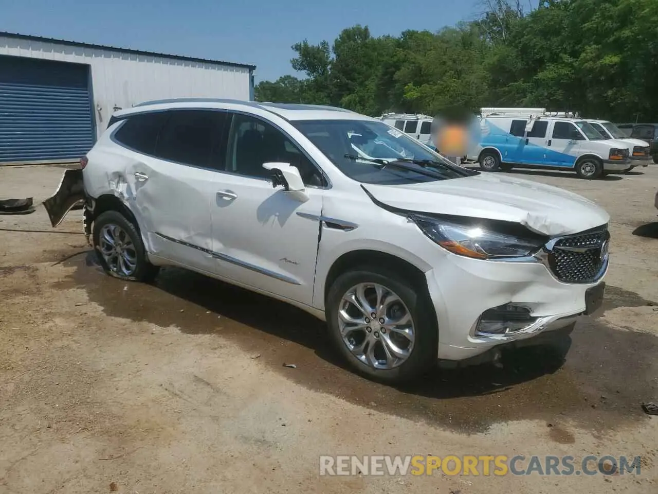 4 Photograph of a damaged car 5GAEVCKWXLJ204637 BUICK ENCLAVE 2020