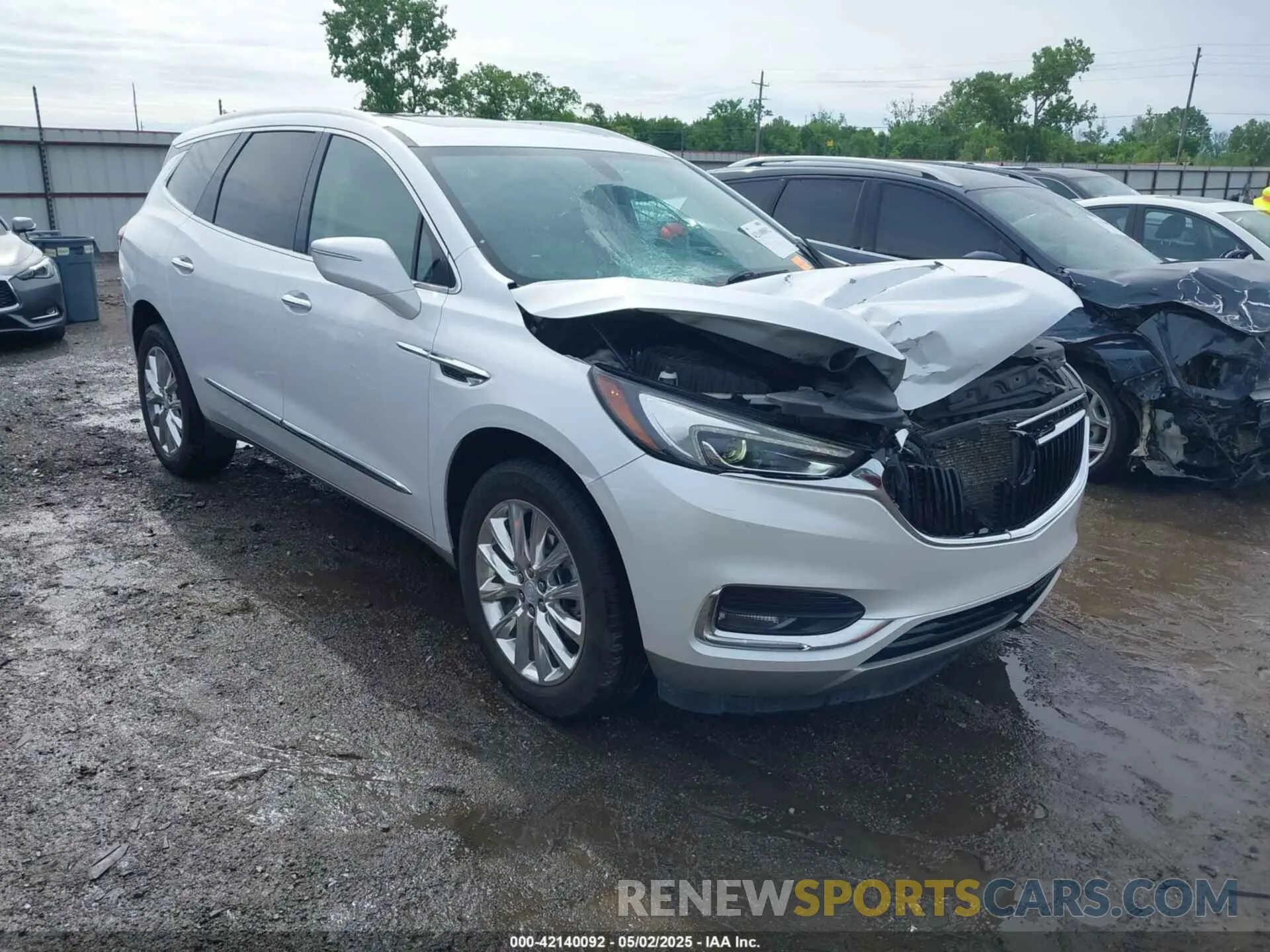 1 Photograph of a damaged car 5GAERBKW0MJ261431 BUICK ENCLAVE 2021
