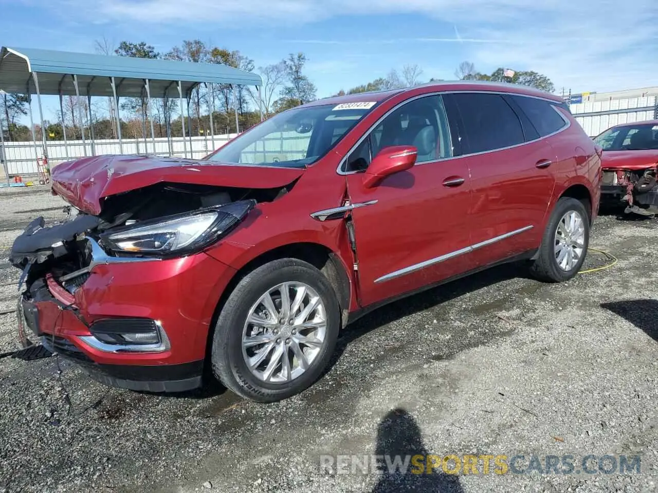 1 Фотография поврежденного автомобиля 5GAERBKW2MJ176798 BUICK ENCLAVE 2021