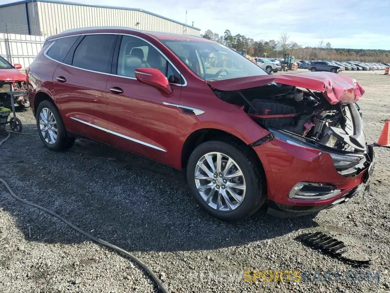 4 Фотография поврежденного автомобиля 5GAERBKW2MJ176798 BUICK ENCLAVE 2021