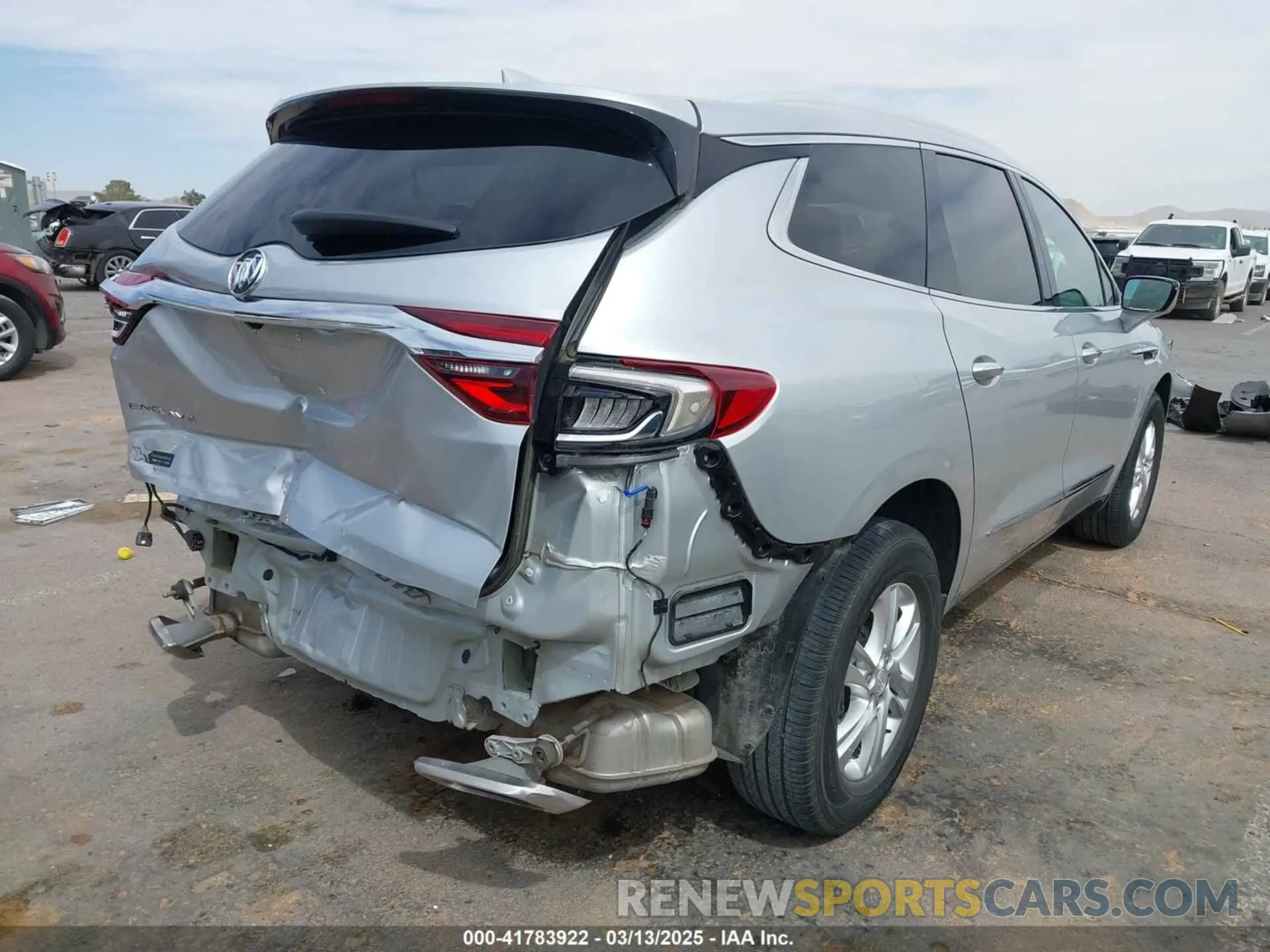 4 Photograph of a damaged car 5GAERBKW3MJ169990 BUICK ENCLAVE 2021