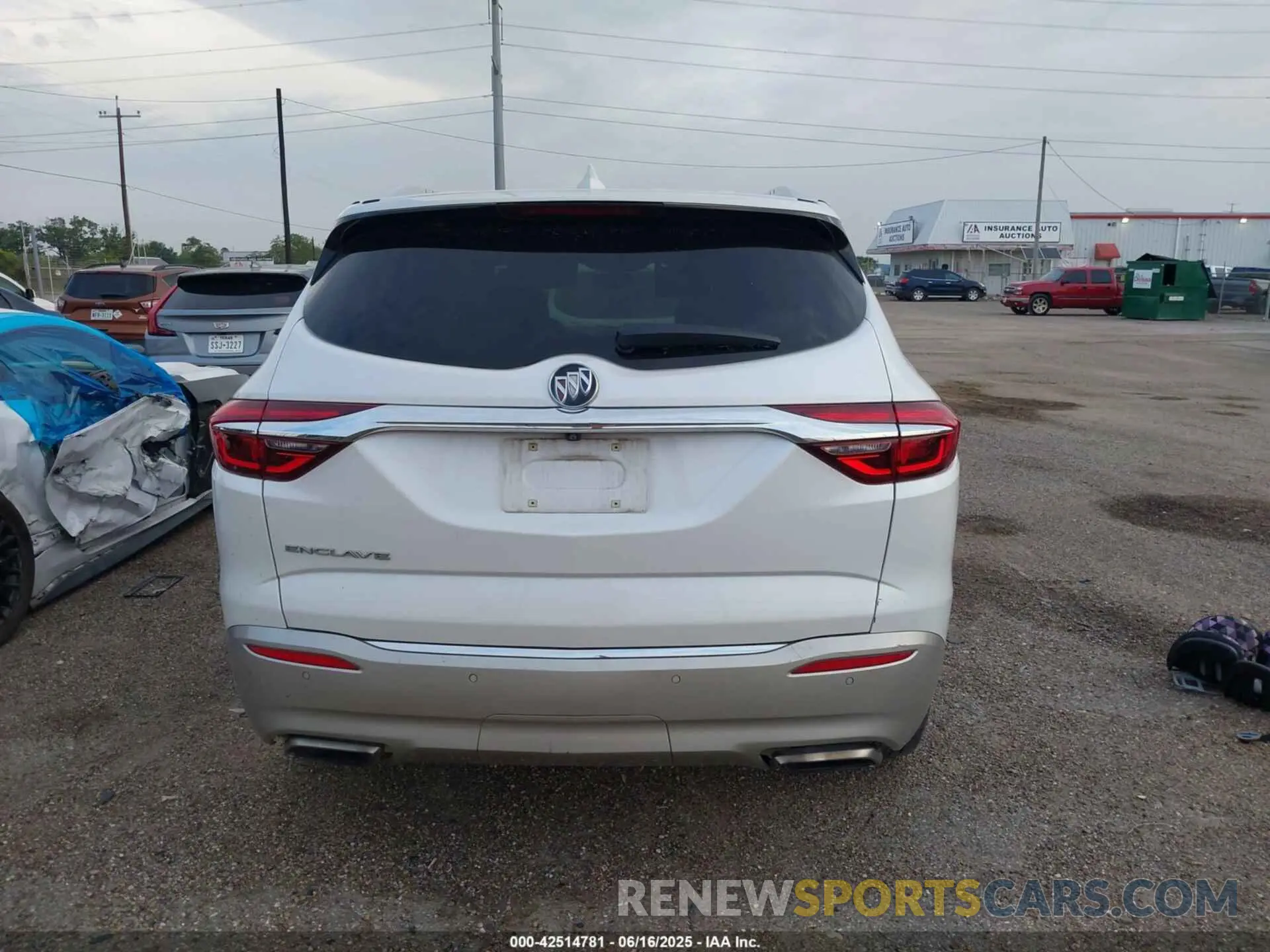 16 Photograph of a damaged car 5GAERBKW3MJ263108 BUICK ENCLAVE 2021