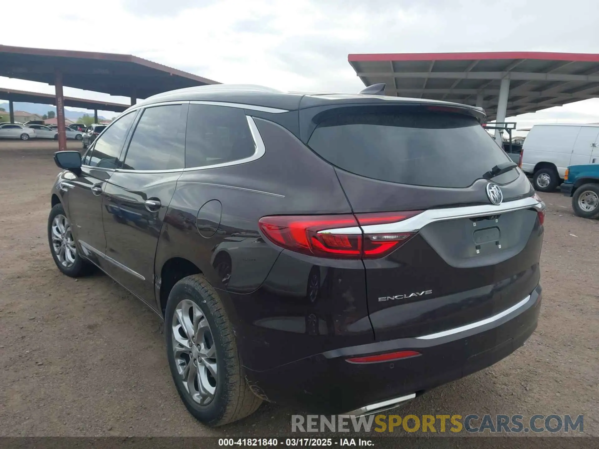 3 Photograph of a damaged car 5GAERDKW1MJ183642 BUICK ENCLAVE 2021