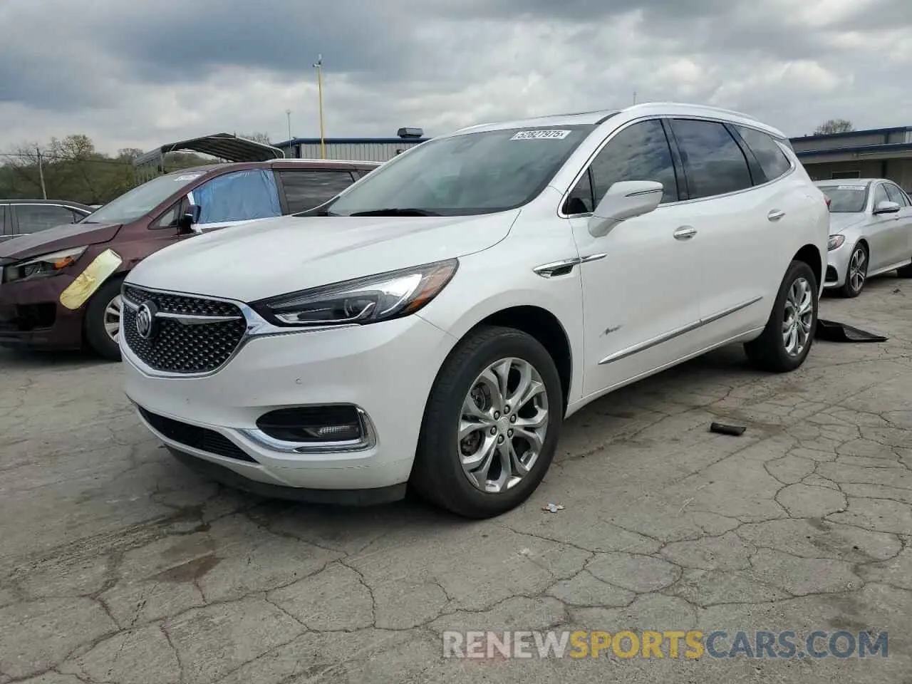 1 Photograph of a damaged car 5GAERDKW1MJ220009 BUICK ENCLAVE 2021