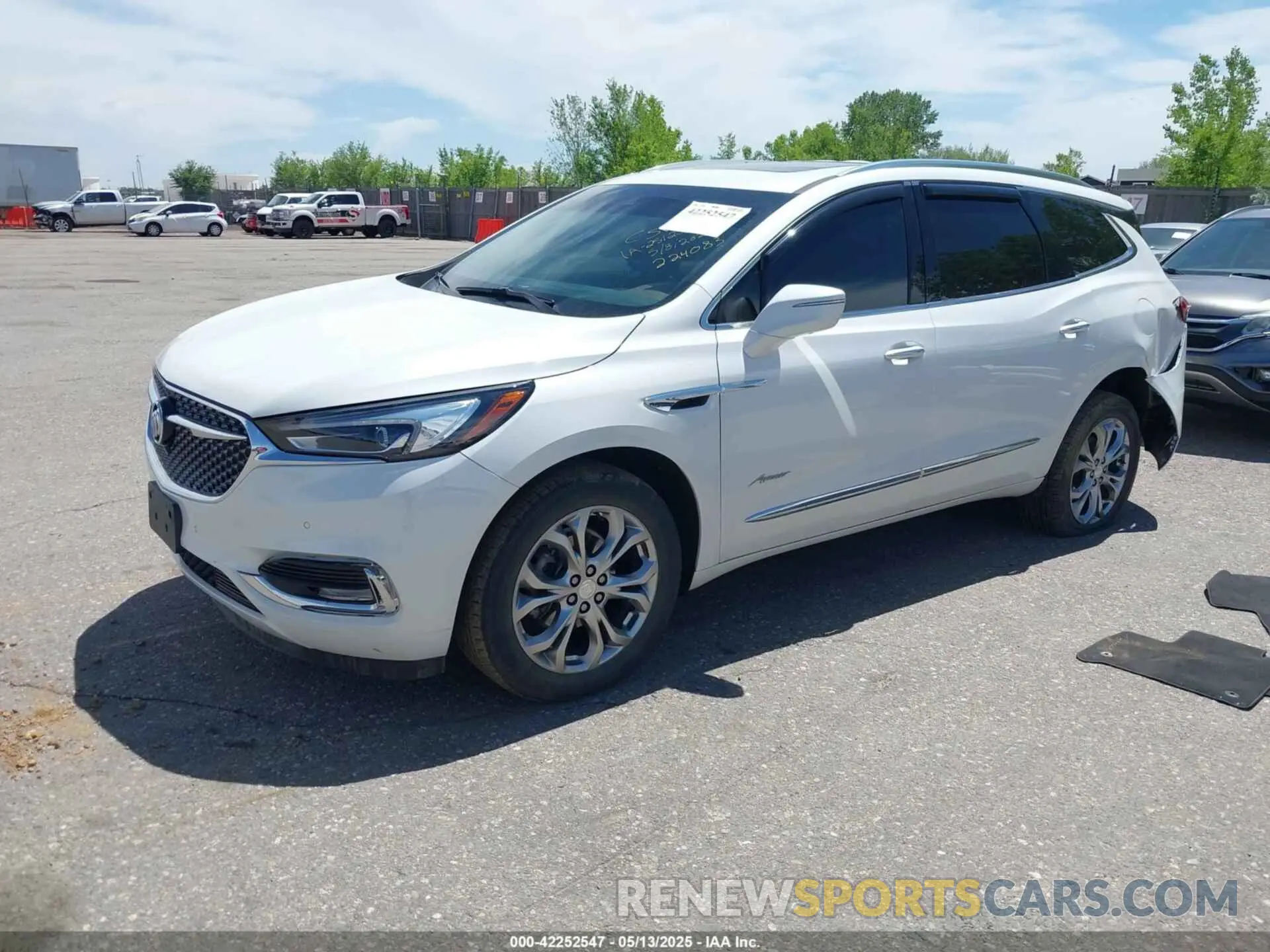 2 Photograph of a damaged car 5GAERDKW3MJ228001 BUICK ENCLAVE 2021