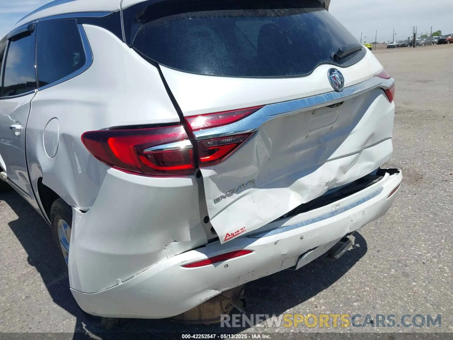 6 Photograph of a damaged car 5GAERDKW3MJ228001 BUICK ENCLAVE 2021