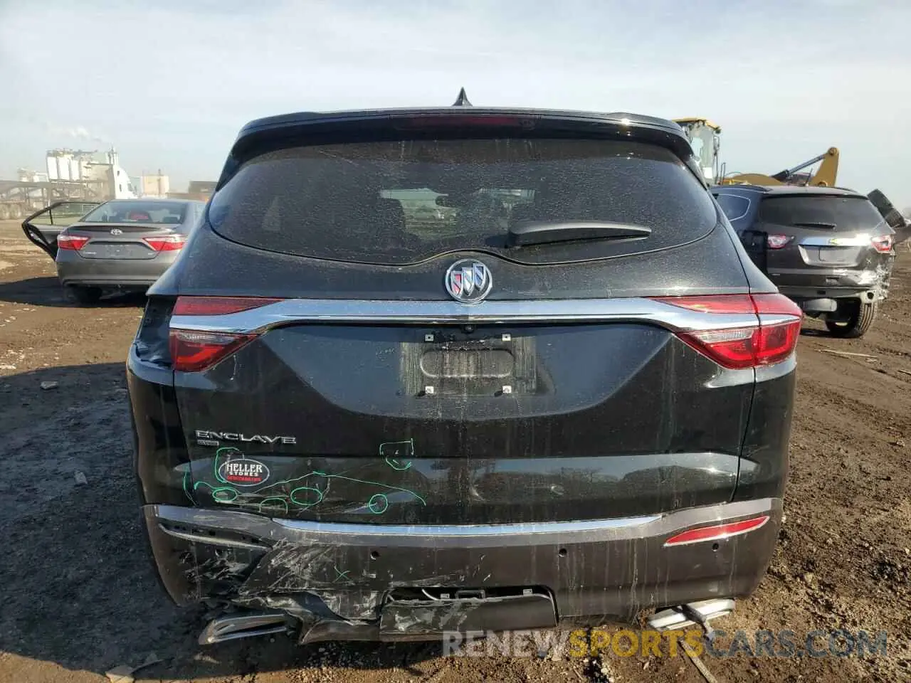 6 Фотография поврежденного автомобиля 5GAEVAKW4MJ168210 BUICK ENCLAVE 2021