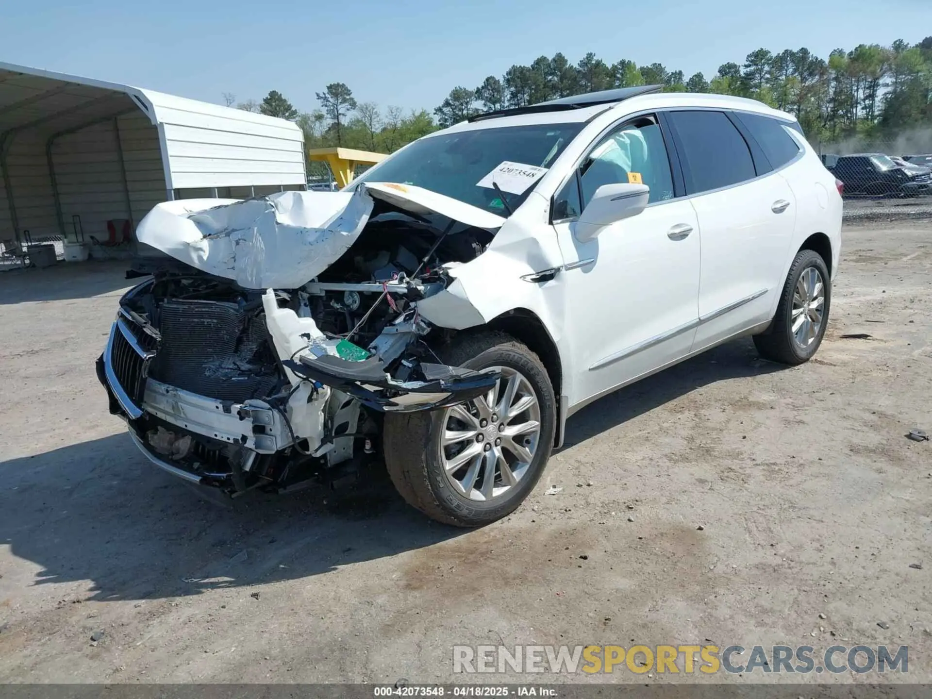 2 Фотография поврежденного автомобиля 5GAEVAKW5MJ141209 BUICK ENCLAVE 2021