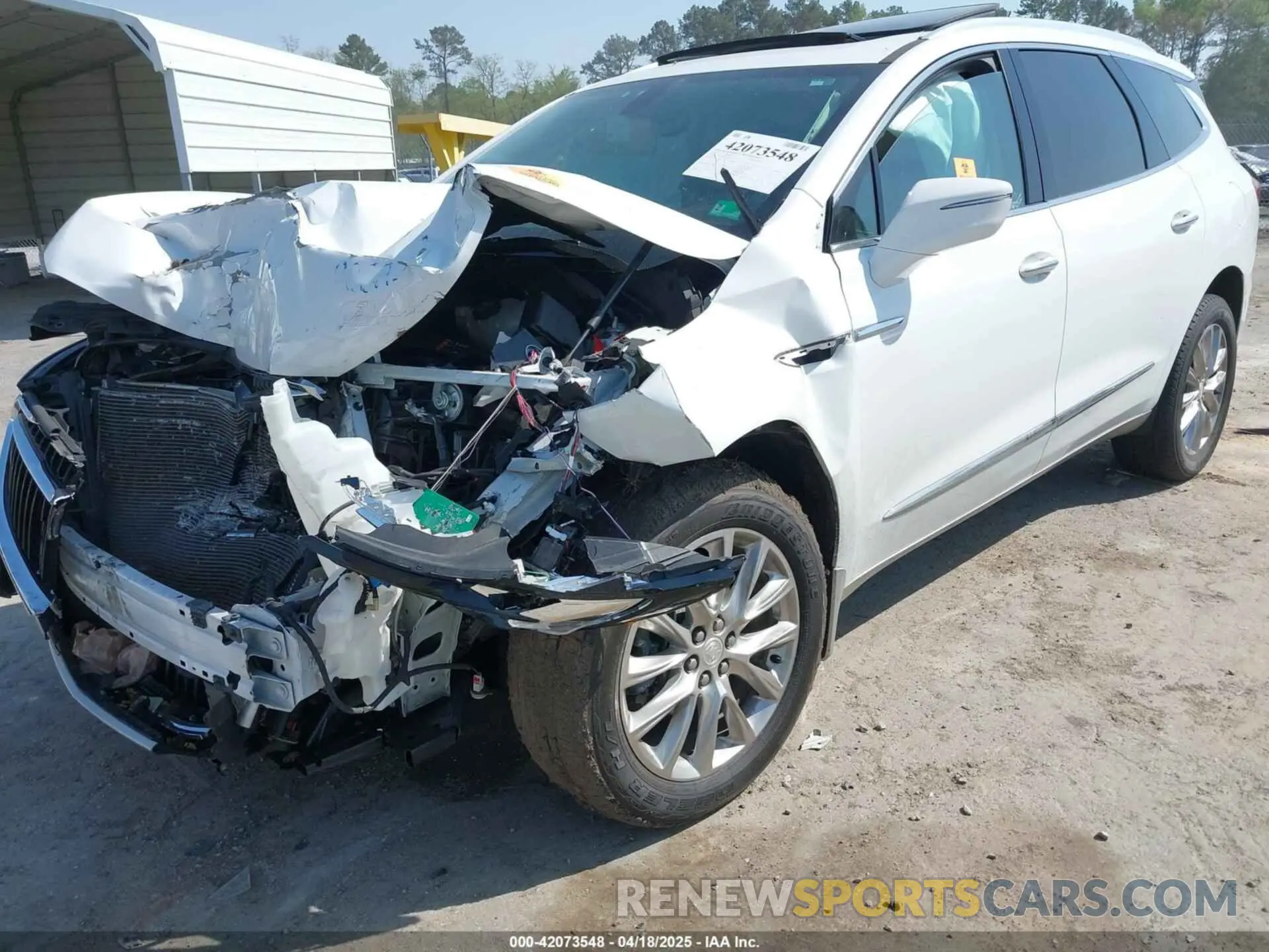 6 Фотография поврежденного автомобиля 5GAEVAKW5MJ141209 BUICK ENCLAVE 2021