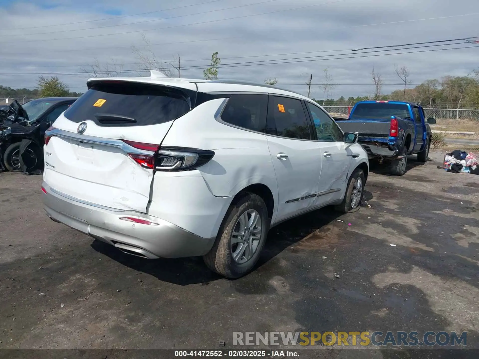 4 Photograph of a damaged car 5GAEVAKW5MJ152727 BUICK ENCLAVE 2021