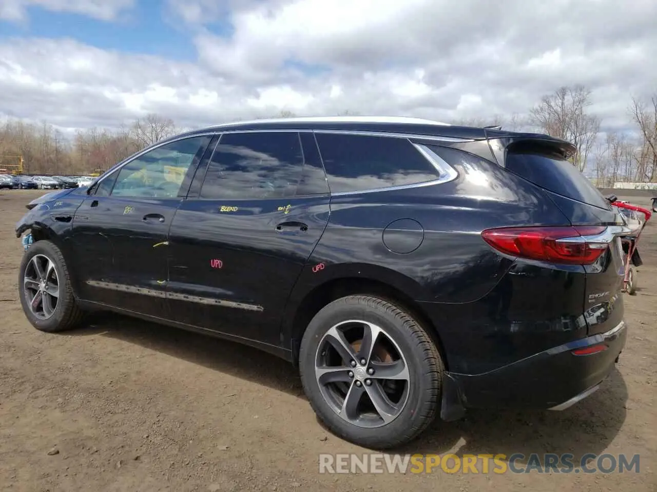 2 Фотография поврежденного автомобиля 5GAEVAKW6MJ205239 BUICK ENCLAVE 2021