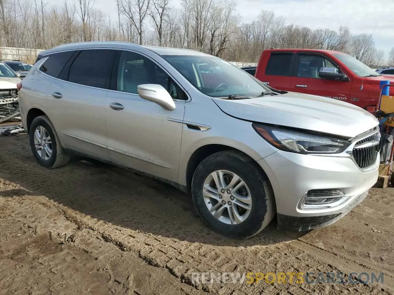 4 Фотография поврежденного автомобиля 5GAEVAKW7MJ109703 BUICK ENCLAVE 2021