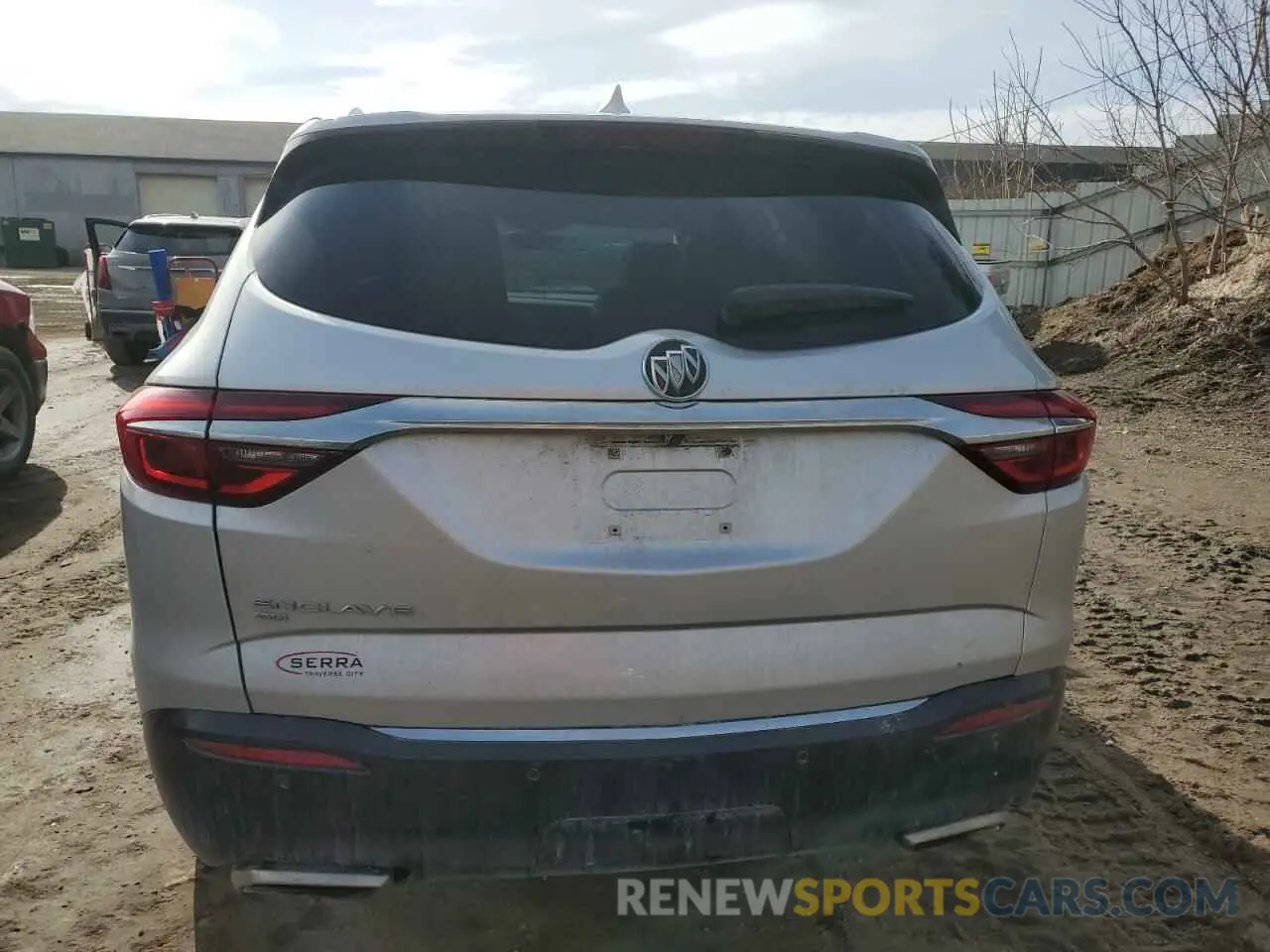 6 Фотография поврежденного автомобиля 5GAEVAKW7MJ109703 BUICK ENCLAVE 2021