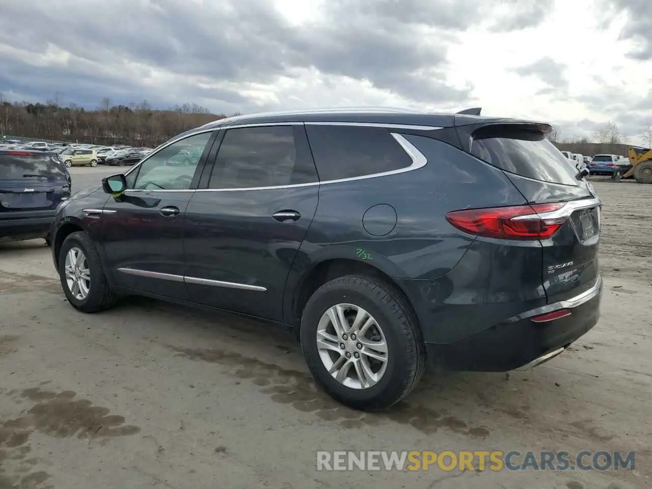 2 Фотография поврежденного автомобиля 5GAEVAKW7MJ227928 BUICK ENCLAVE 2021