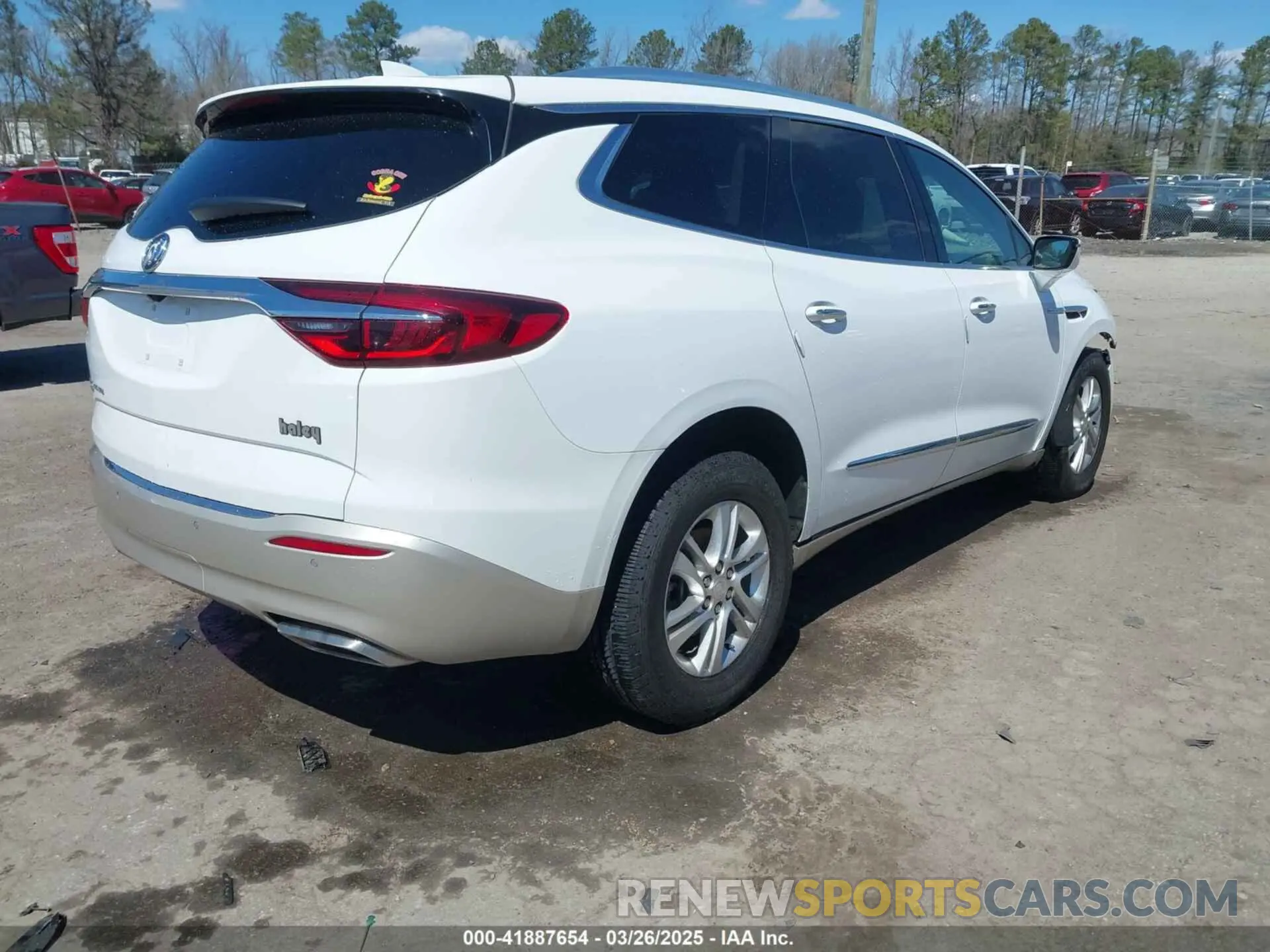 4 Photograph of a damaged car 5GAEVAKW8MJ144296 BUICK ENCLAVE 2021