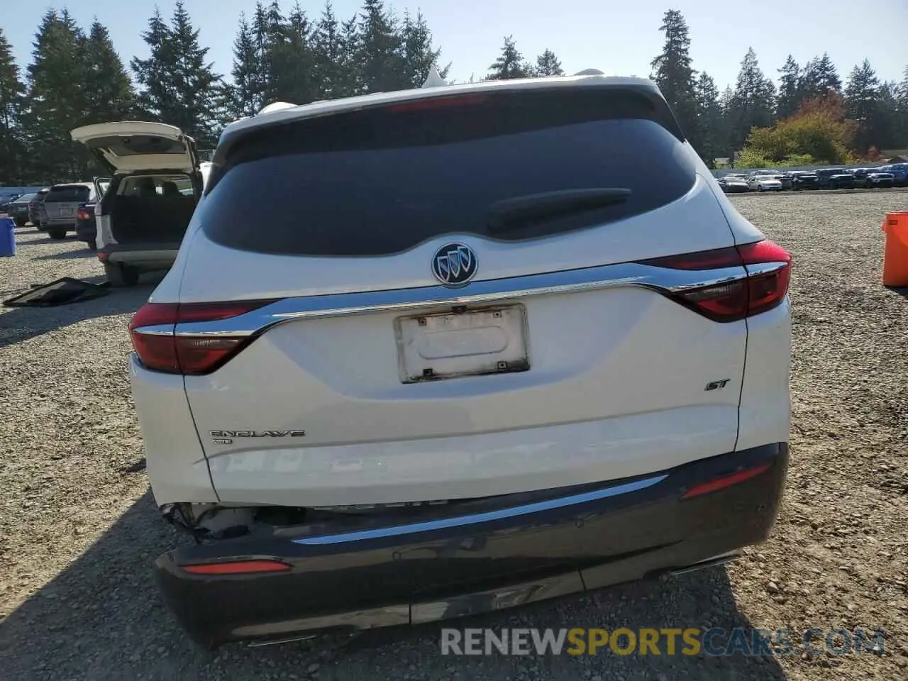 6 Фотография поврежденного автомобиля 5GAEVAKW8MJ243717 BUICK ENCLAVE 2021