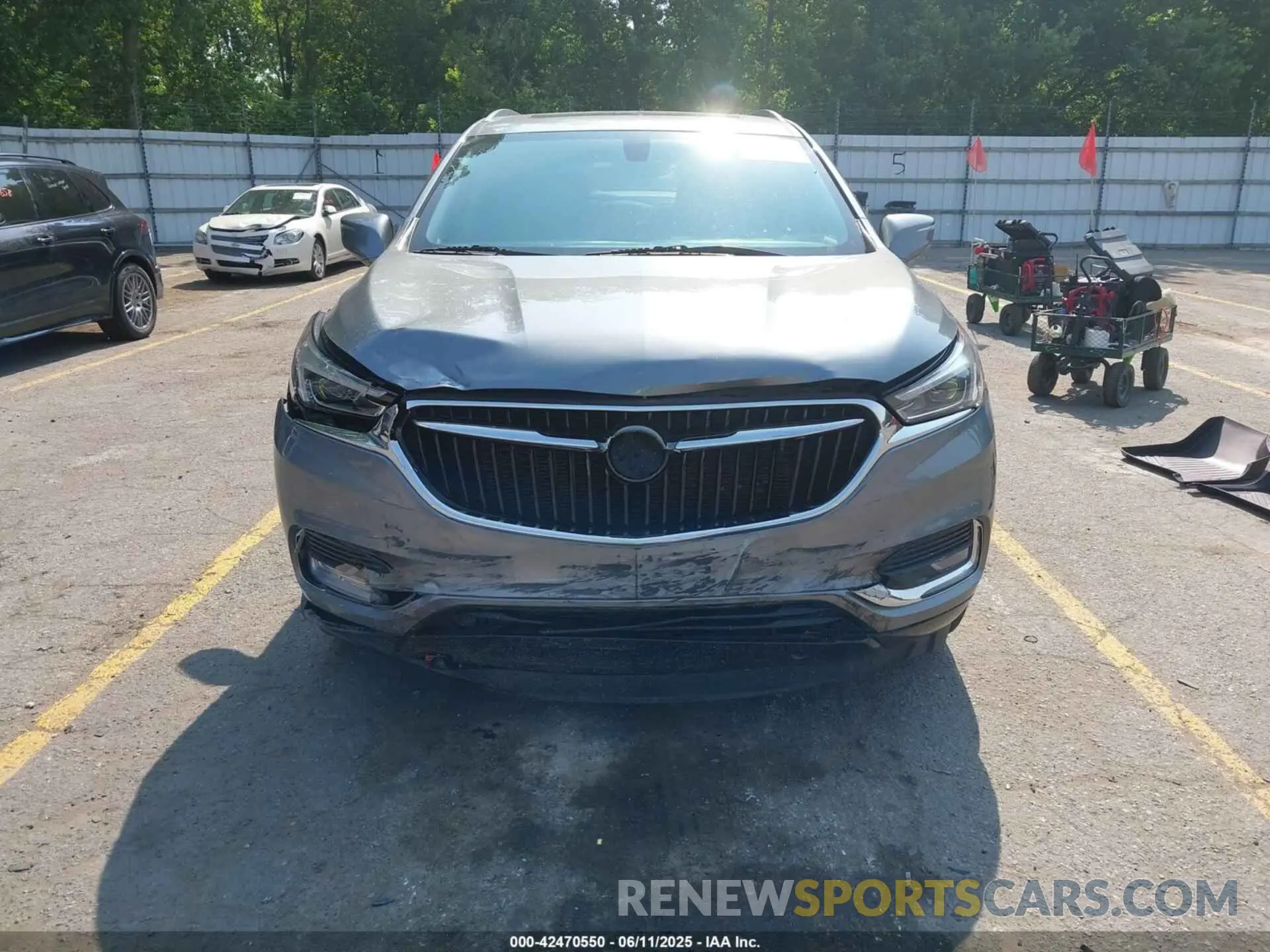 12 Фотография поврежденного автомобиля 5GAEVAKW9MJ103837 BUICK ENCLAVE 2021
