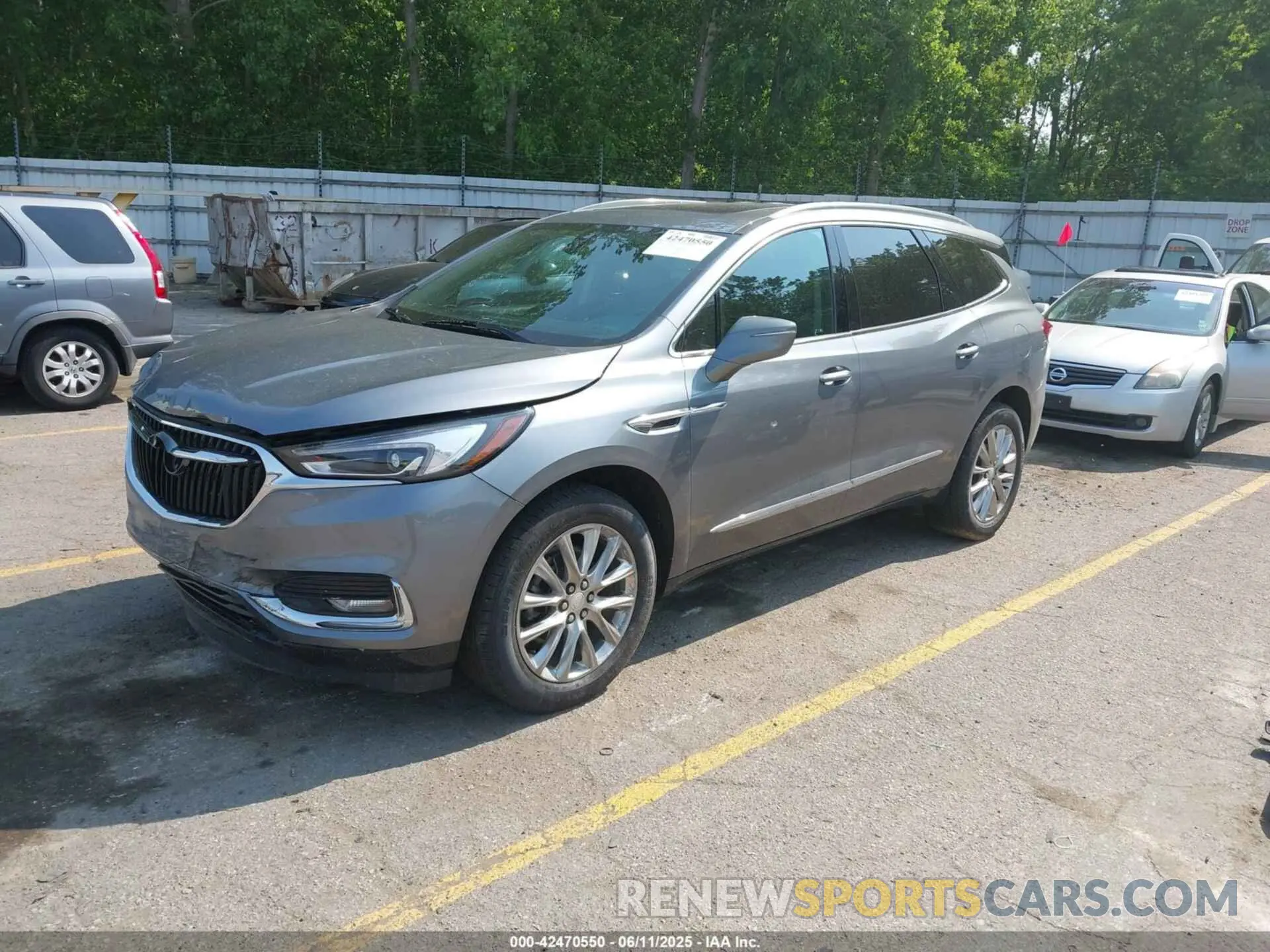 2 Фотография поврежденного автомобиля 5GAEVAKW9MJ103837 BUICK ENCLAVE 2021