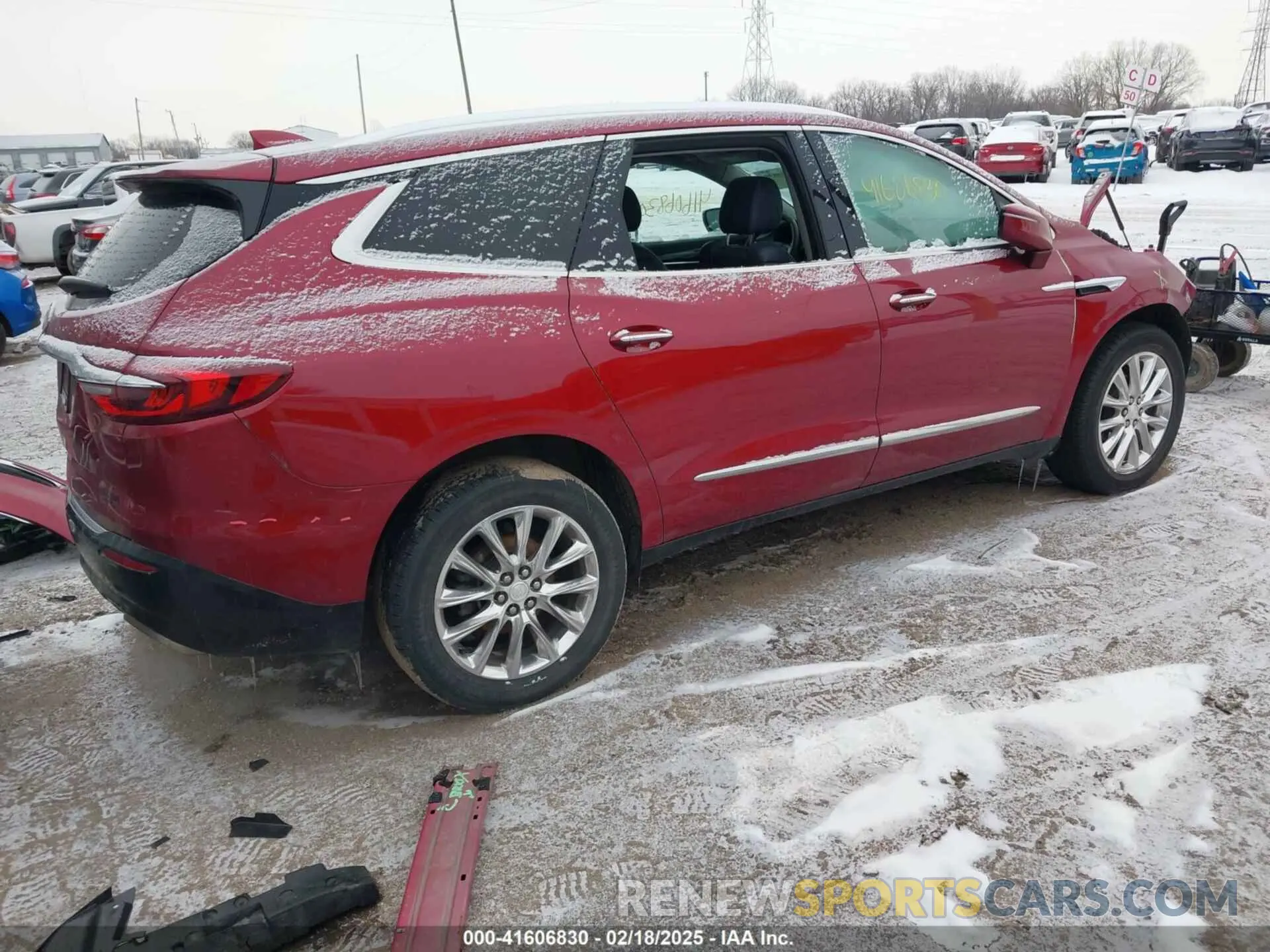 4 Photograph of a damaged car 5GAEVAKW9MJ170888 BUICK ENCLAVE 2021
