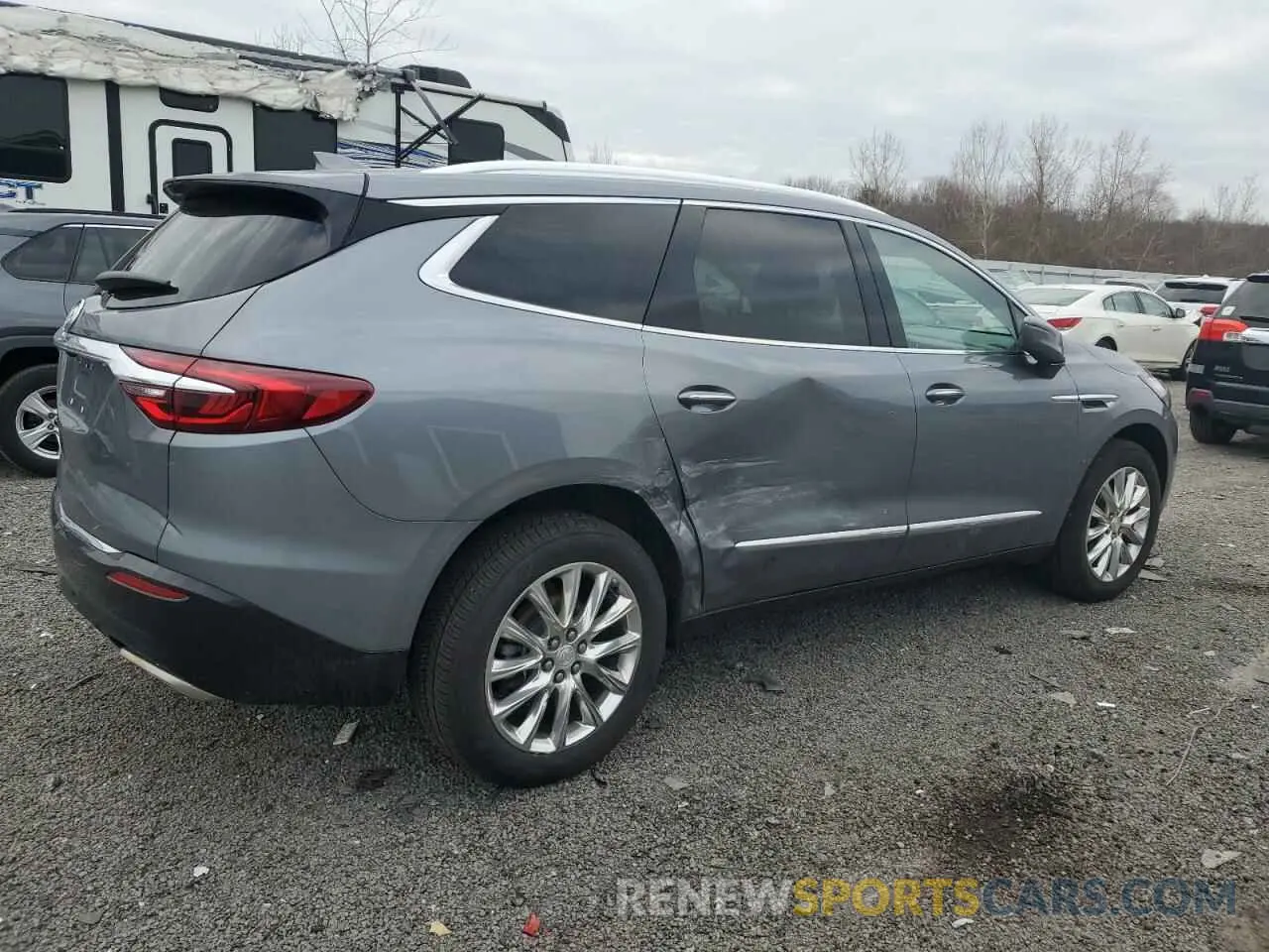 3 Фотография поврежденного автомобиля 5GAEVBKW7MJ171799 BUICK ENCLAVE 2021