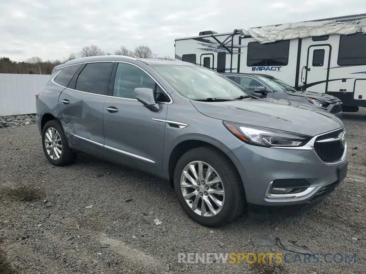 4 Фотография поврежденного автомобиля 5GAEVBKW7MJ171799 BUICK ENCLAVE 2021