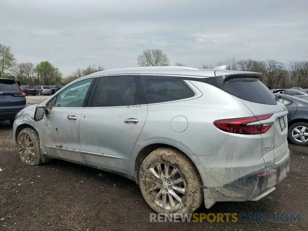 2 Photograph of a damaged car 5GAEVBKW9MJ213826 BUICK ENCLAVE 2021