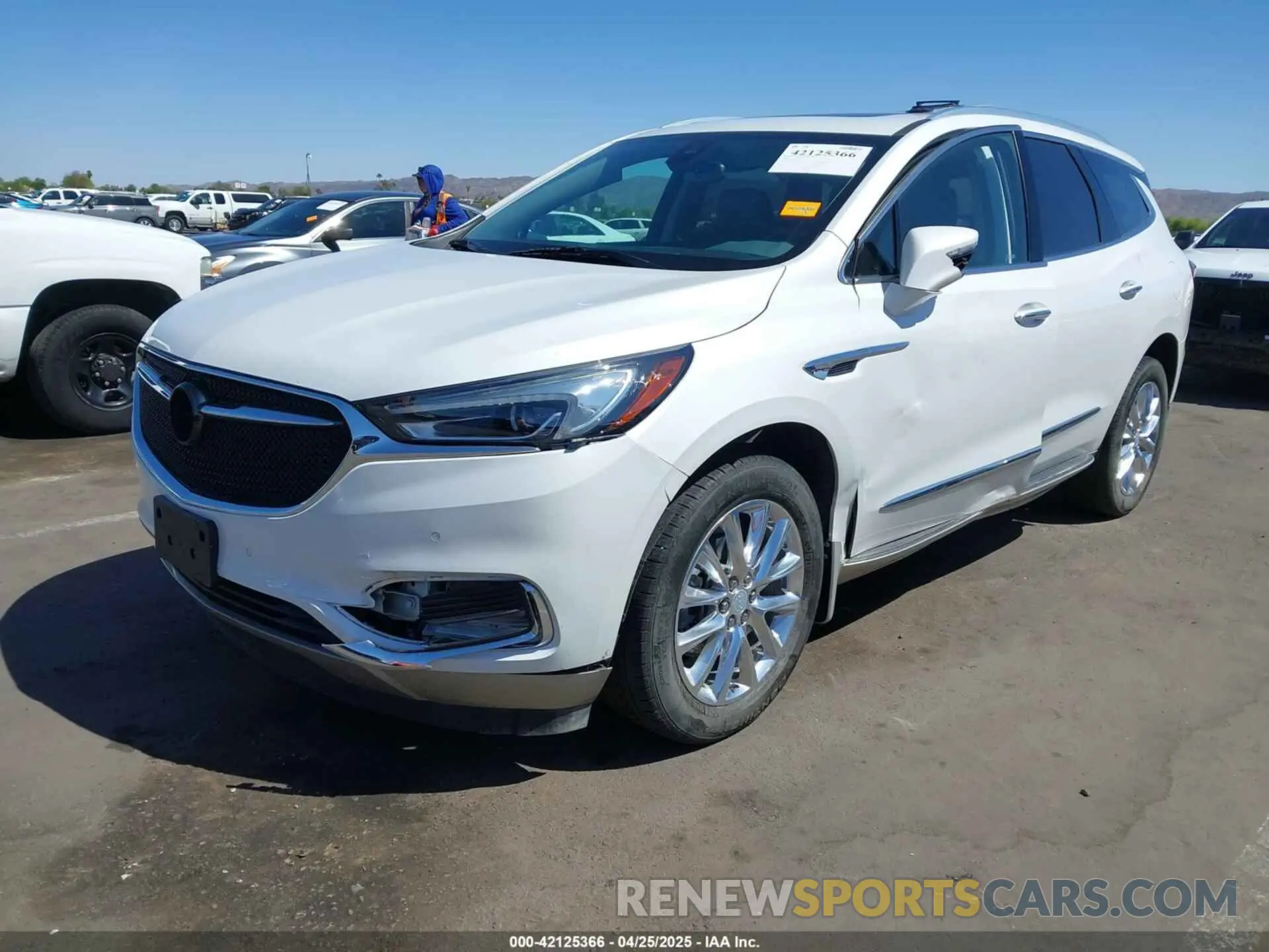 2 Фотография поврежденного автомобиля 5GAEVBKWXMJ266471 BUICK ENCLAVE 2021