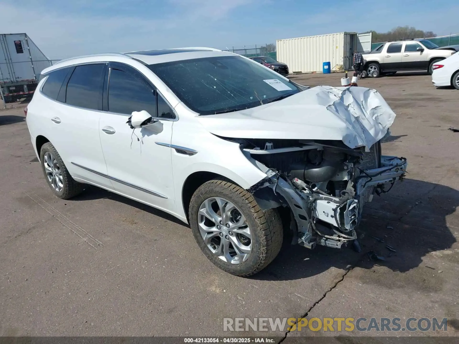 1 Фотография поврежденного автомобиля 5GAEVCKW0MJ112499 BUICK ENCLAVE 2021