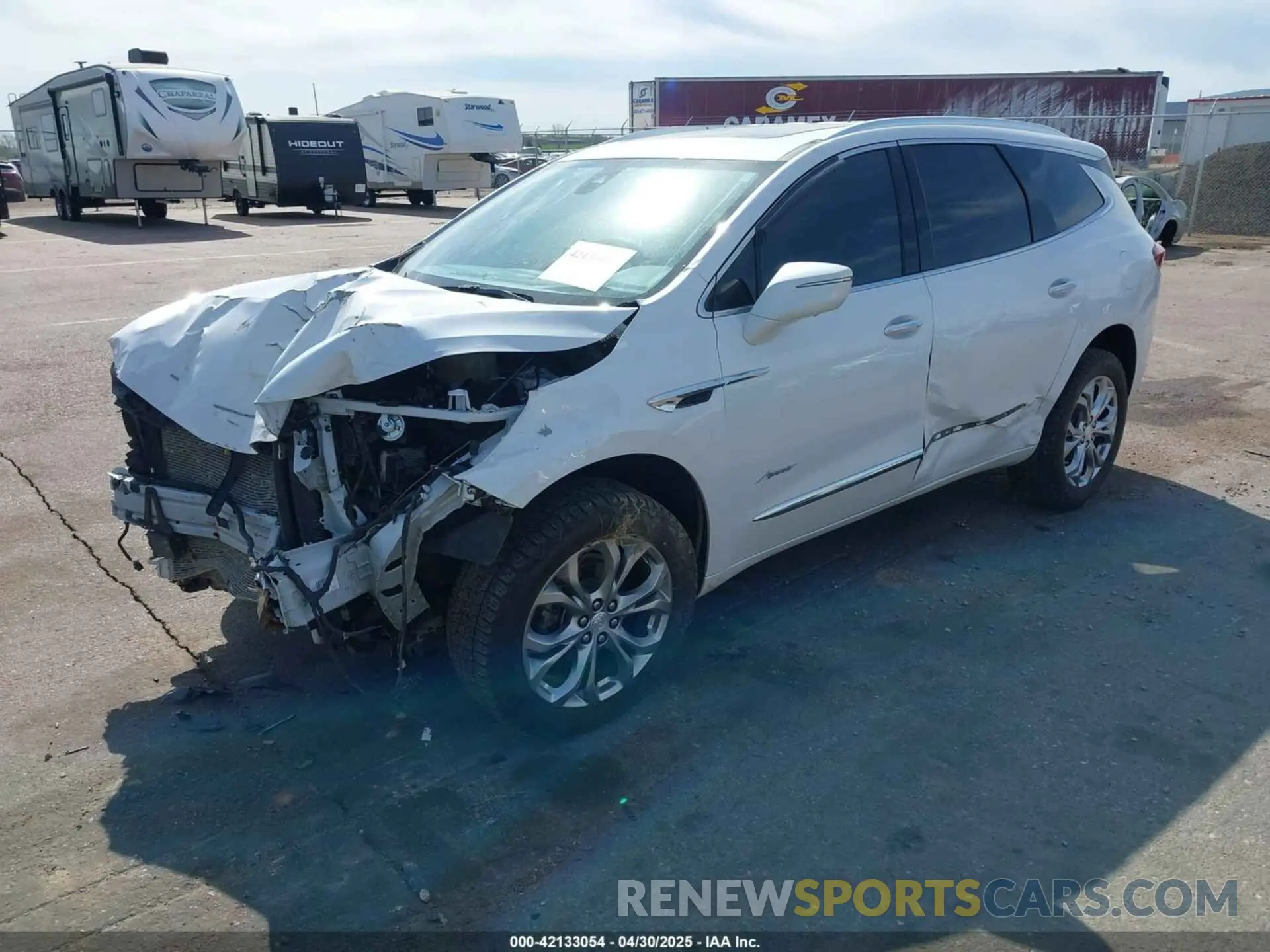 2 Фотография поврежденного автомобиля 5GAEVCKW0MJ112499 BUICK ENCLAVE 2021